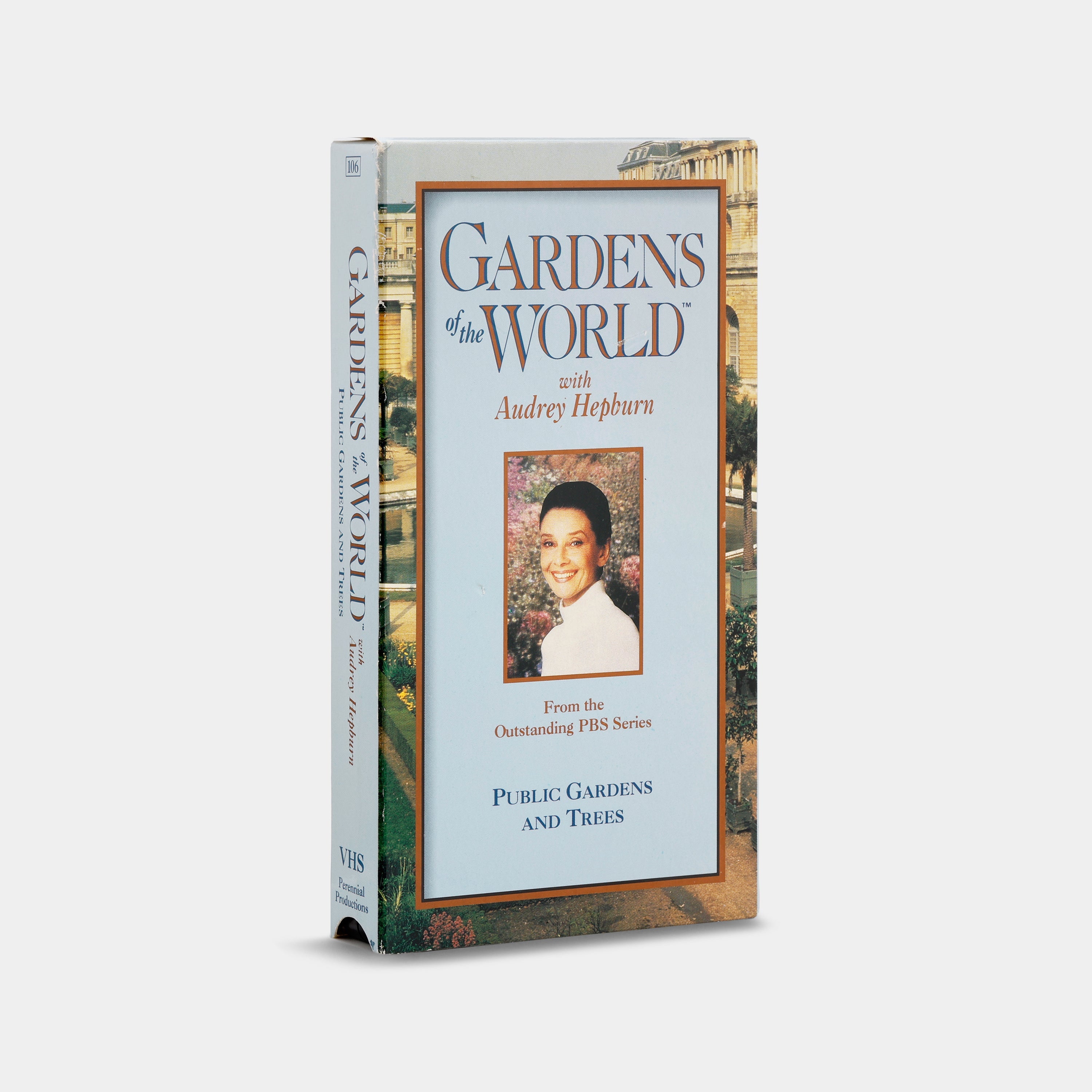 Gardens of the World with Audrey Hepburn: Public Gardens and Trees VHS Tape