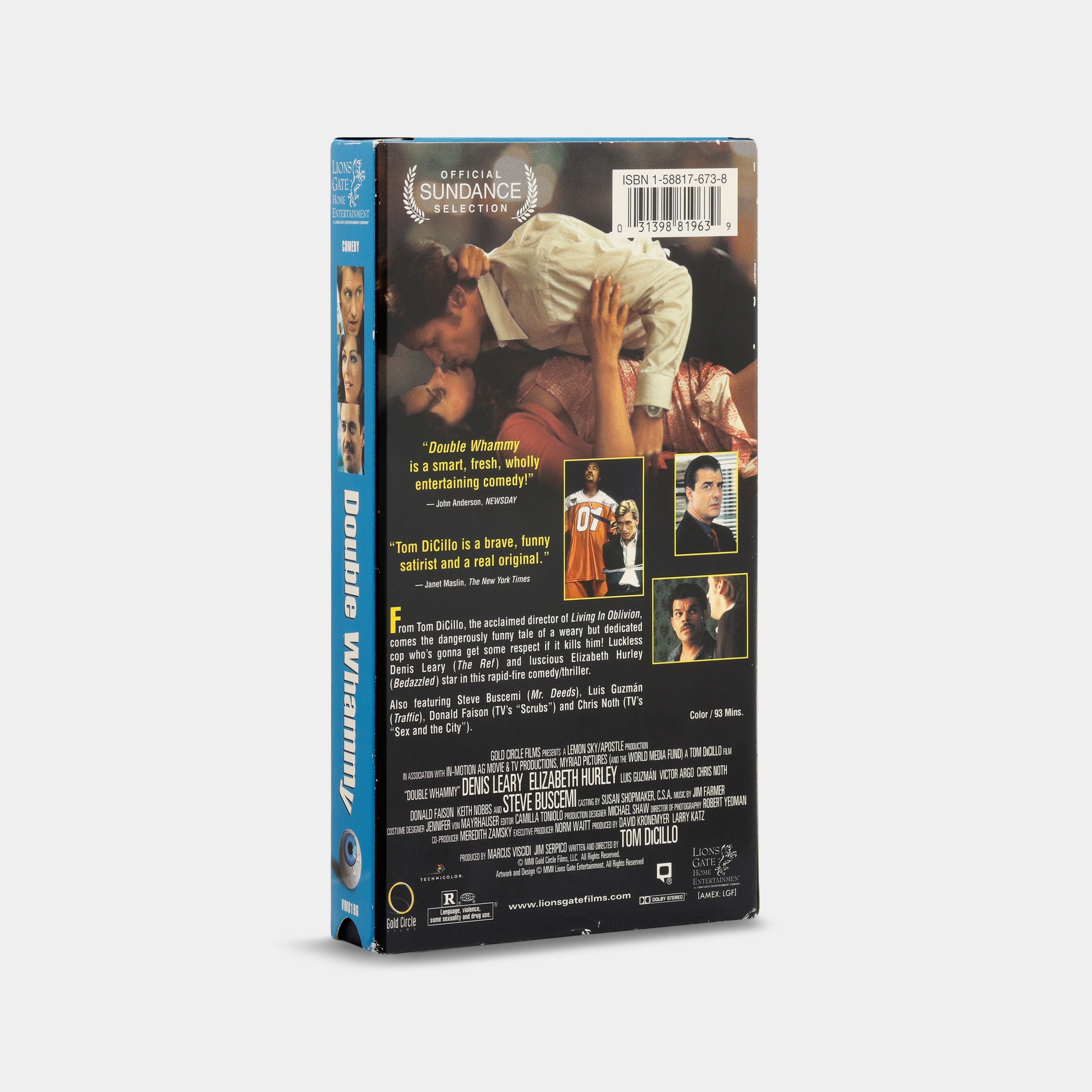 Double Whammy VHS Tape