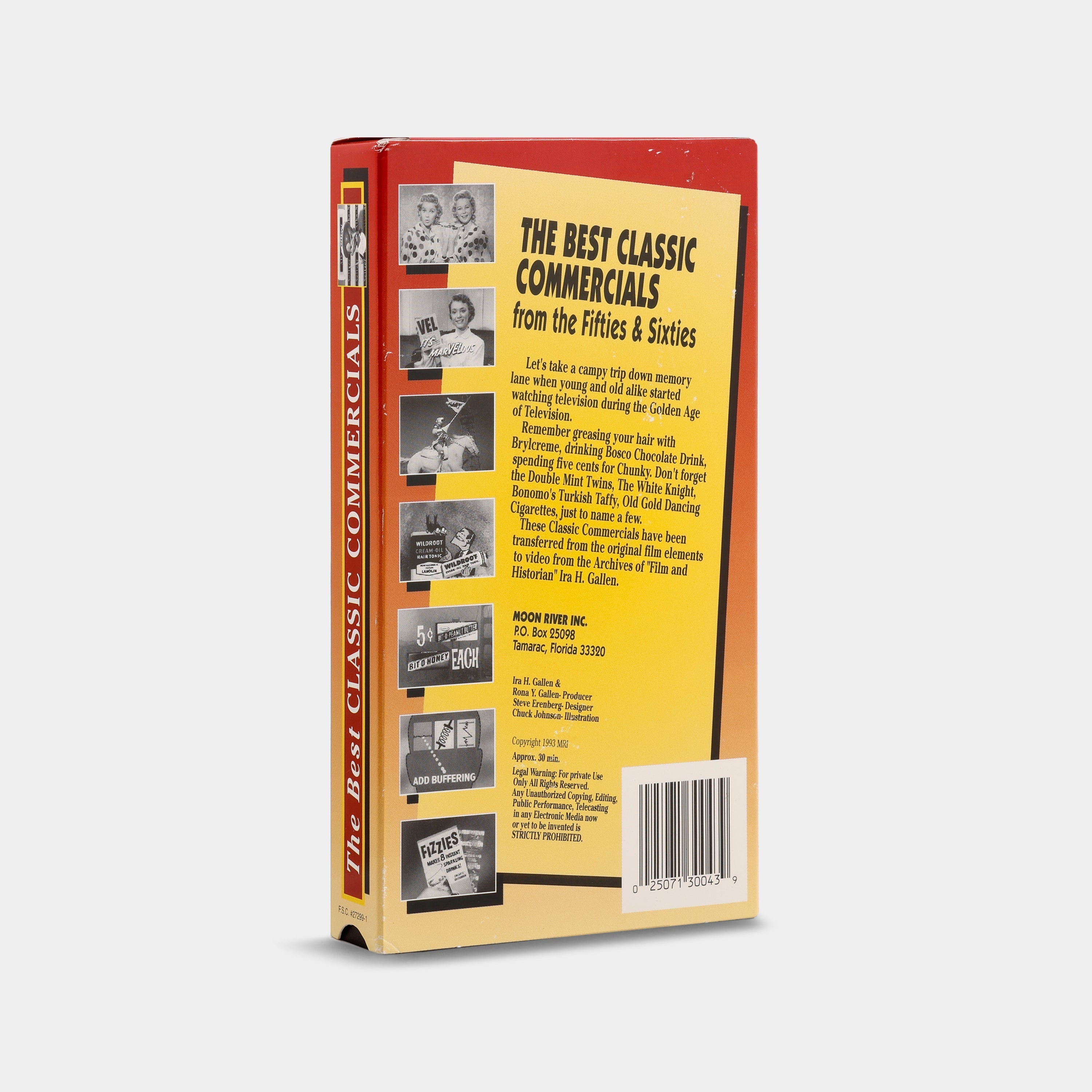 The Best Classic Commercials from the 50's & 60's VHS Tape