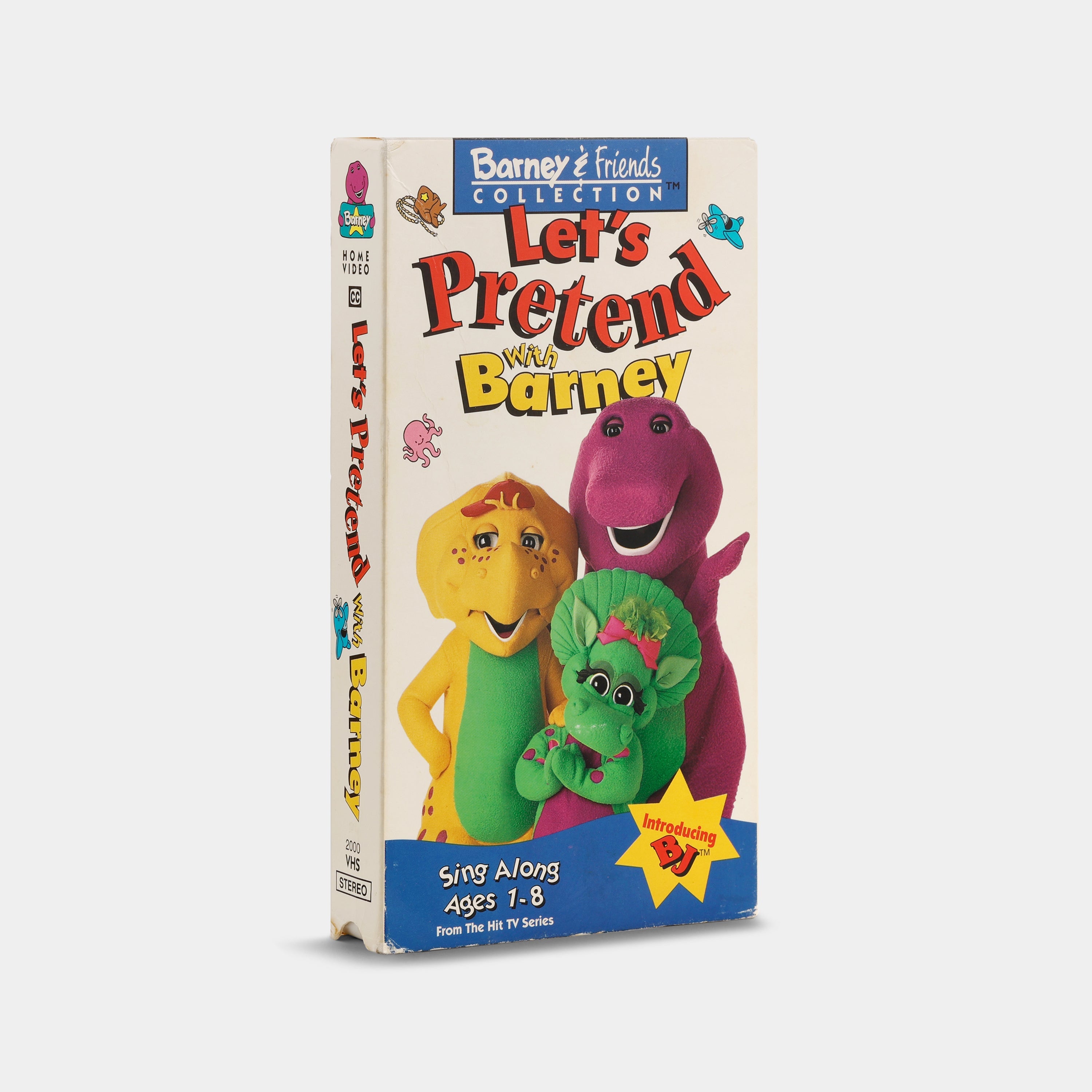 Let's Pretend with Barney VHS Tape