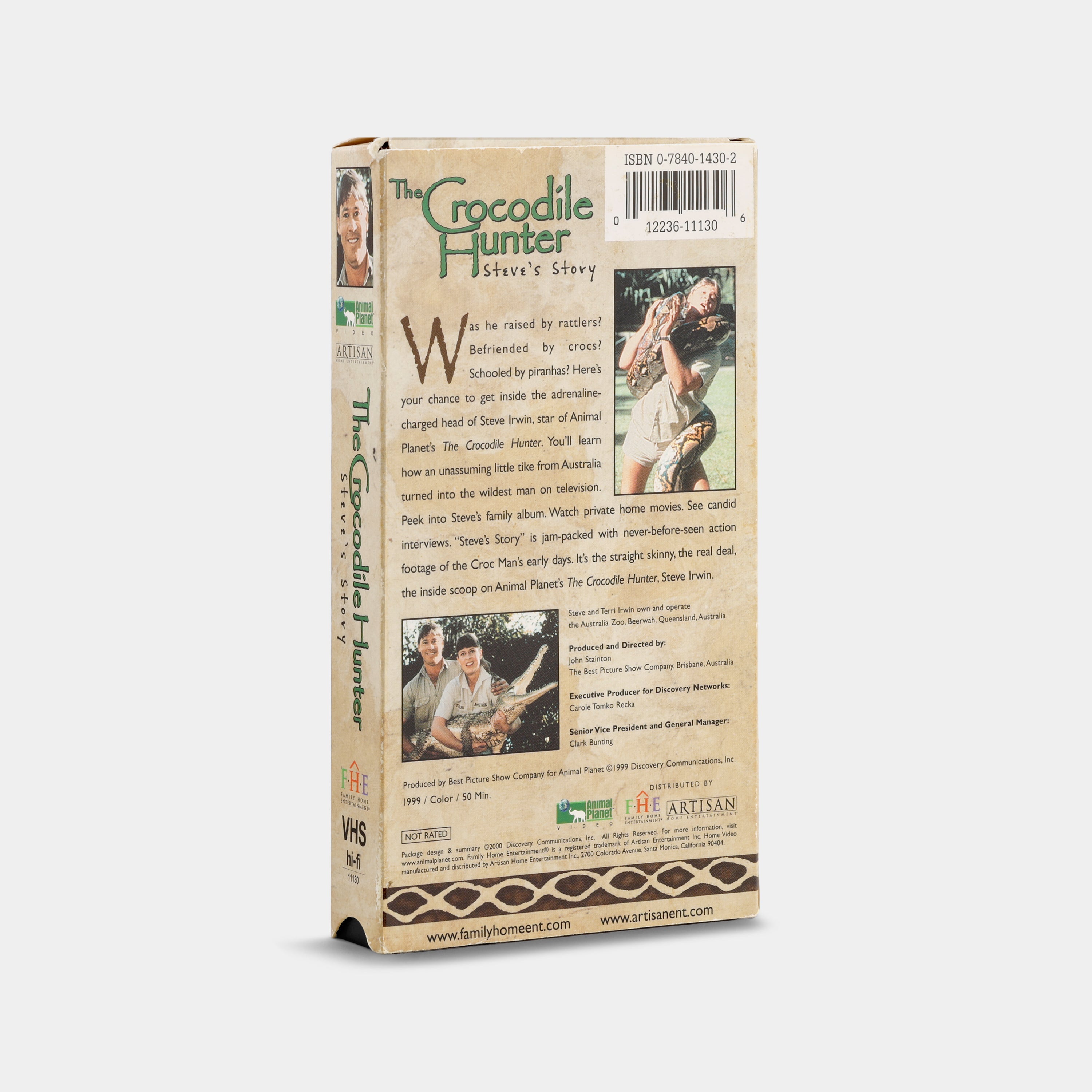 The Crocodile Hunter: Steve's Story VHS Tape