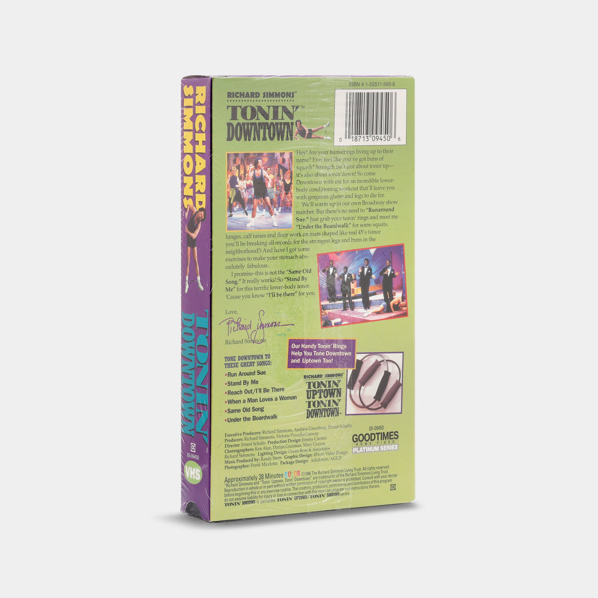 Richard Simmons' Tonin' Downtown (Sealed) VHS Tape
