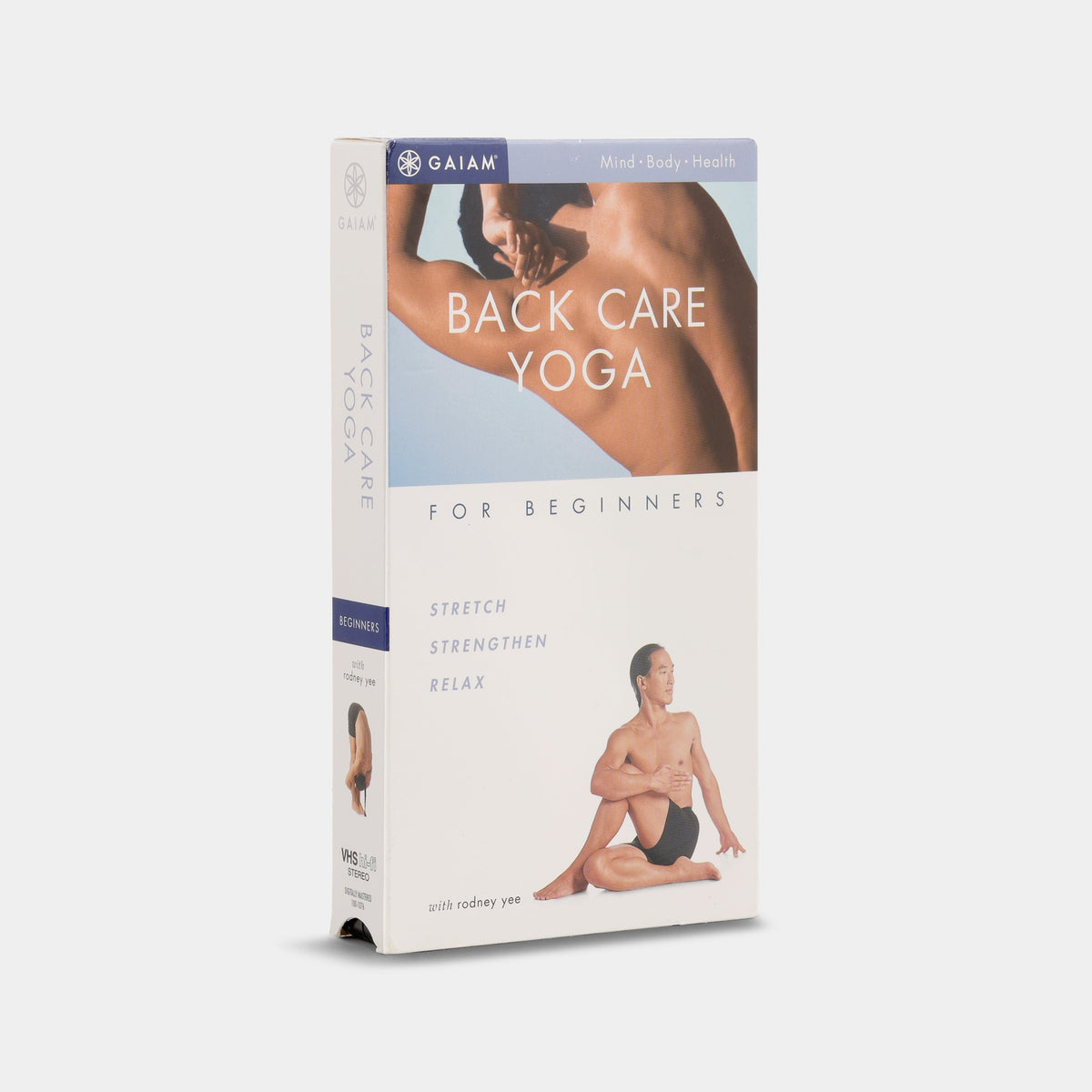 Back Care Yoga VHS Tape