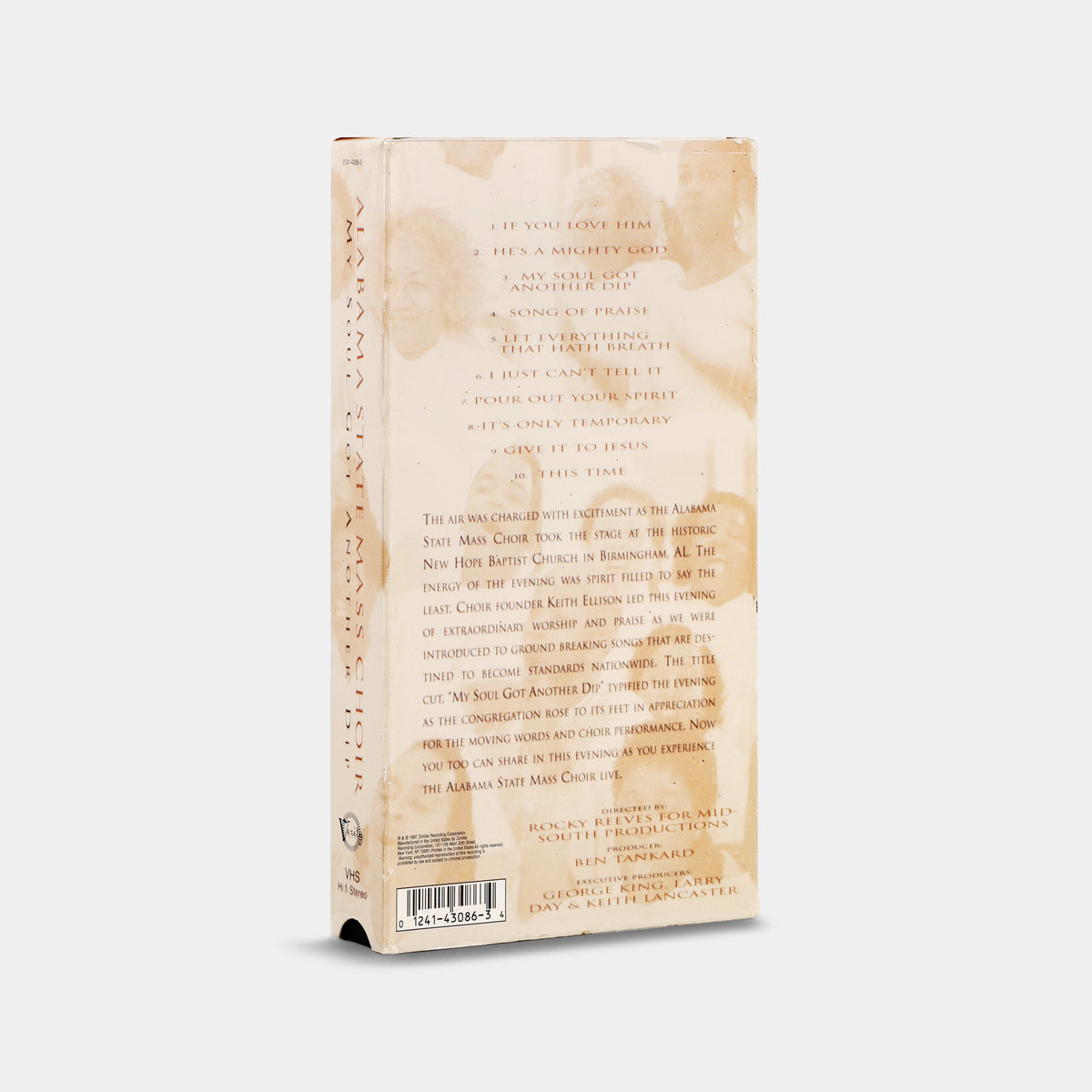 Alabama State Mass Choir: My Soul Got Another Dip VHS Tape