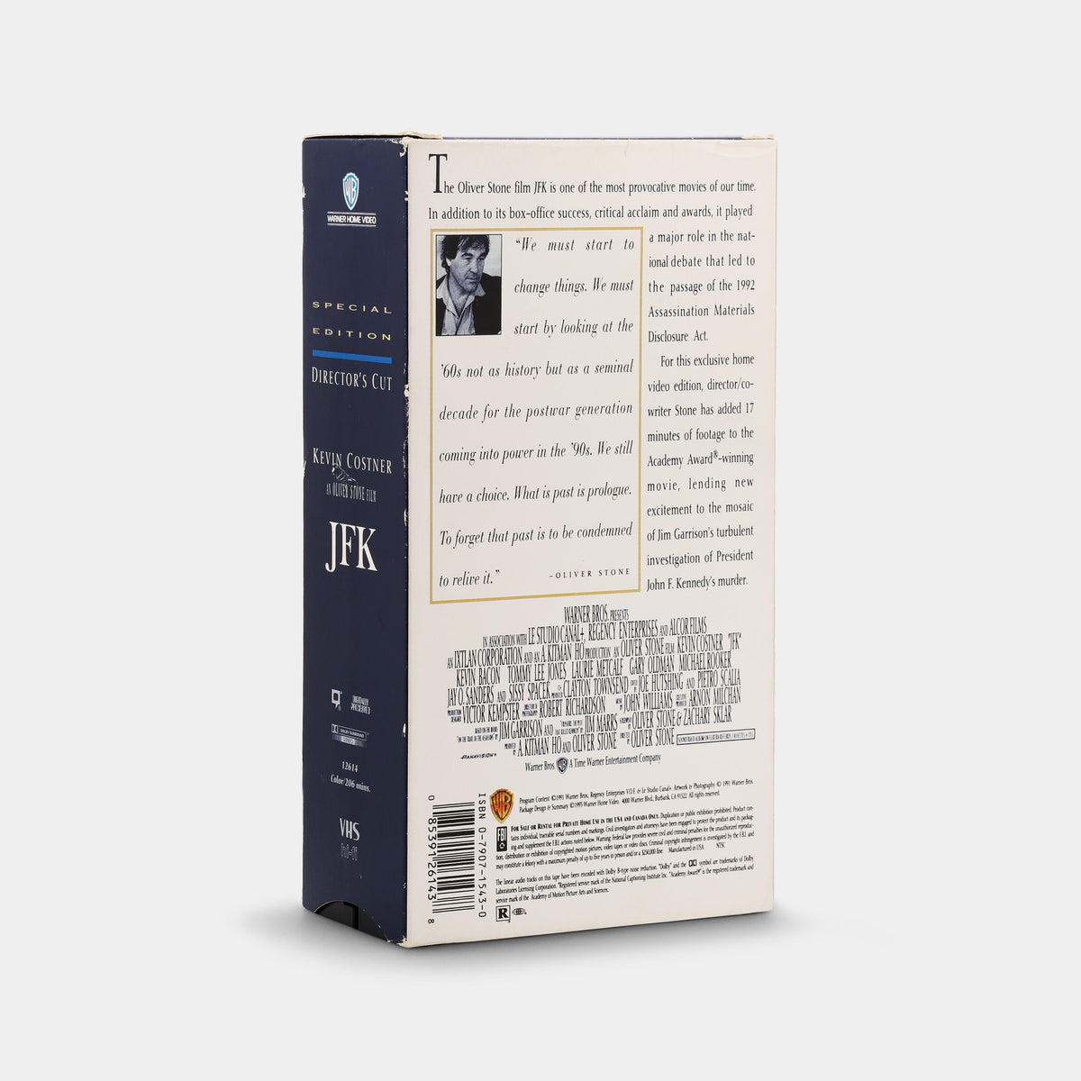 JFK (Special Edition, Director's Cut) VHS Tape Set