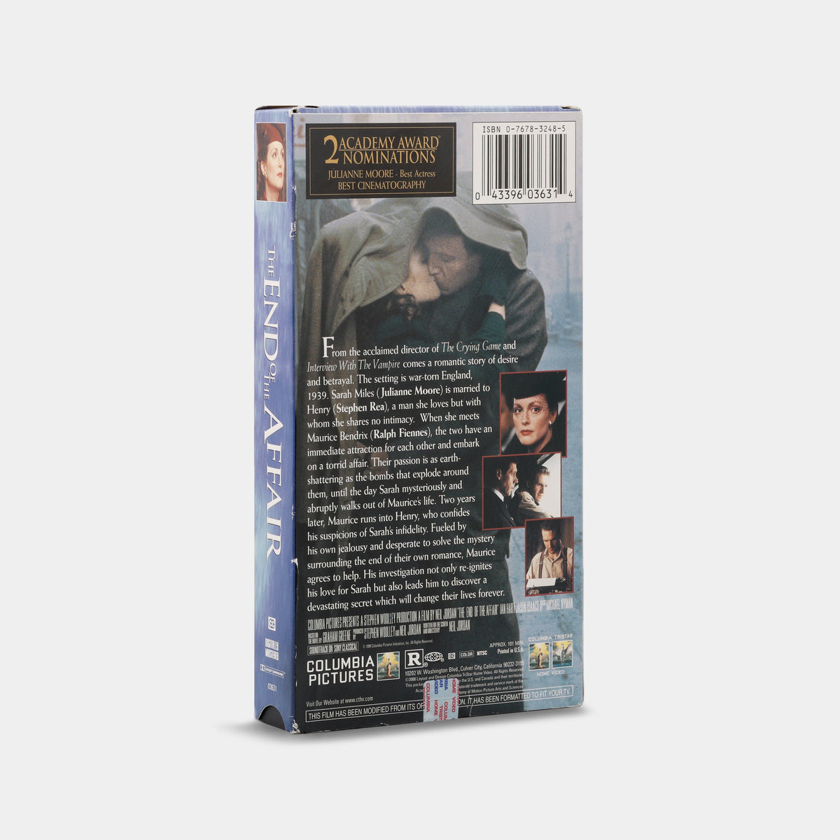The End of the Affair VHS Tape