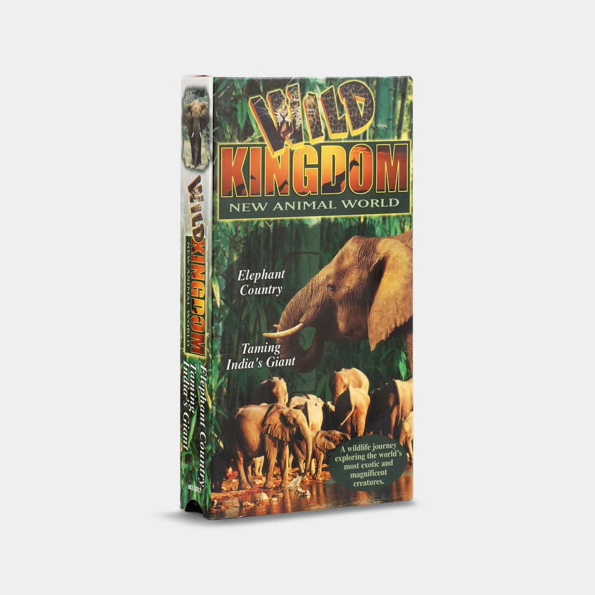 Wild Kingdom: New Animal World – Elephant Country / Taming India's Giant VHS Tape