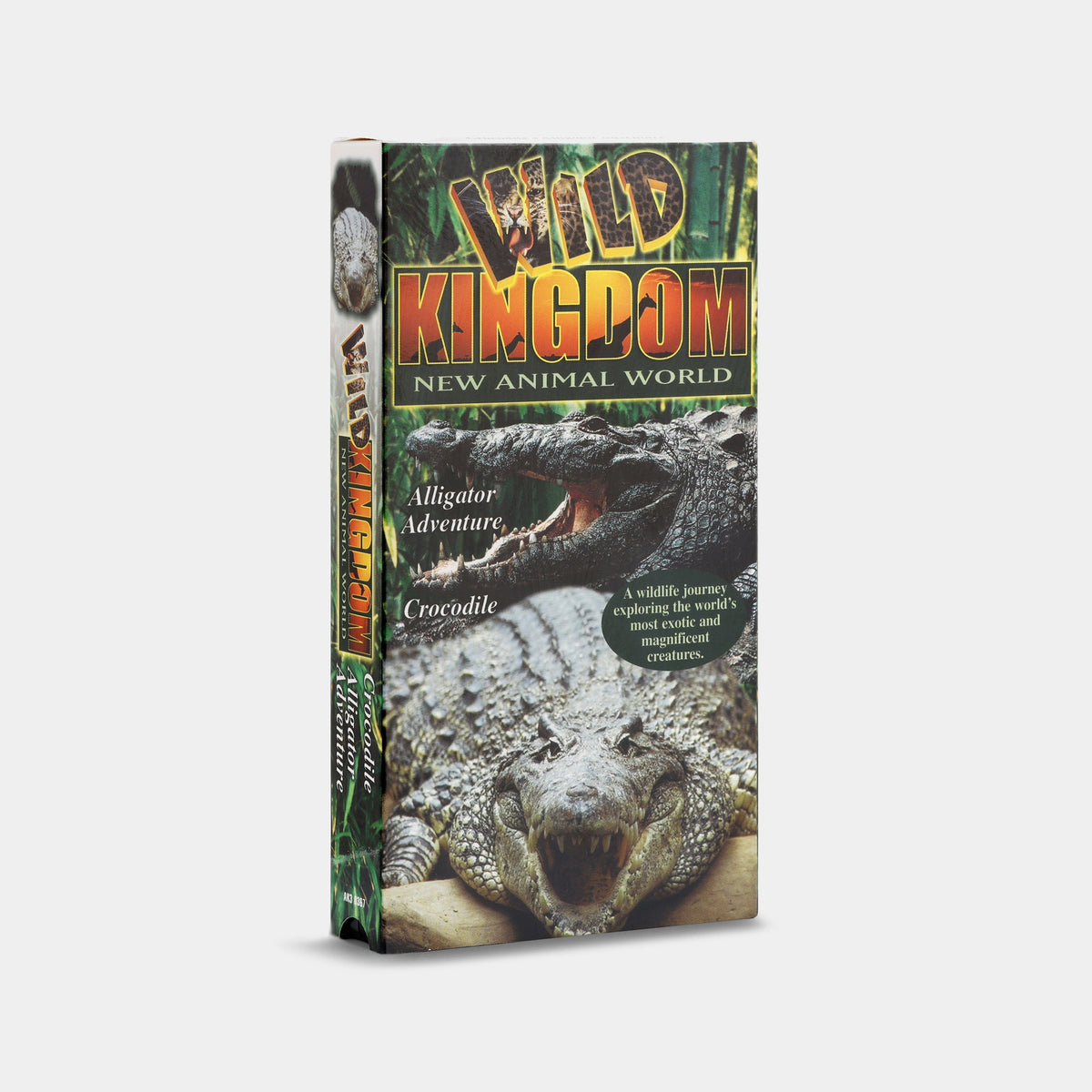Wild Kingdom: New Animal World – Alligator Adventure / Crocodile VHS Tape