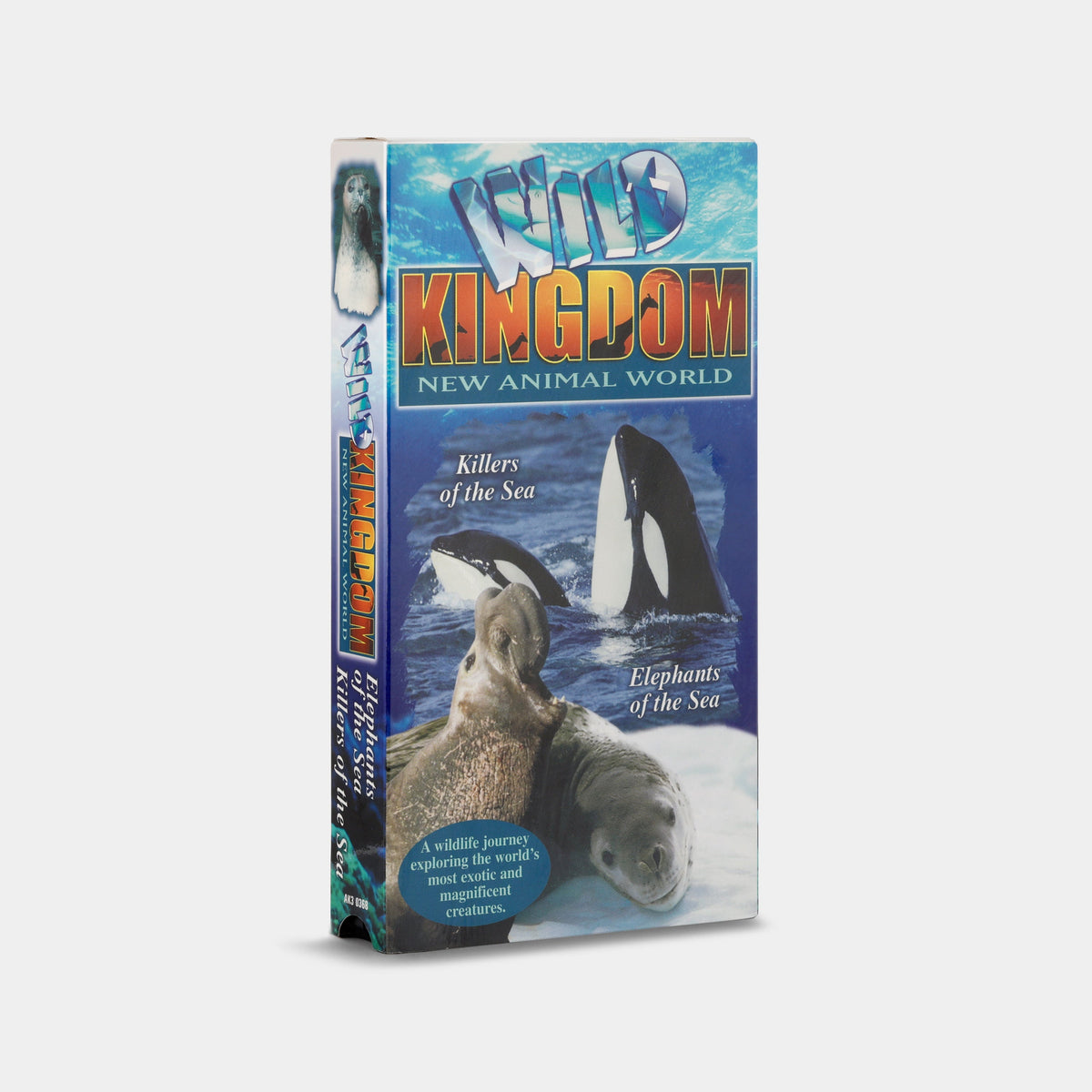 Wild Kingdom: New Animal World – Elephants of the Sea / Killers of the Sea VHS Tape