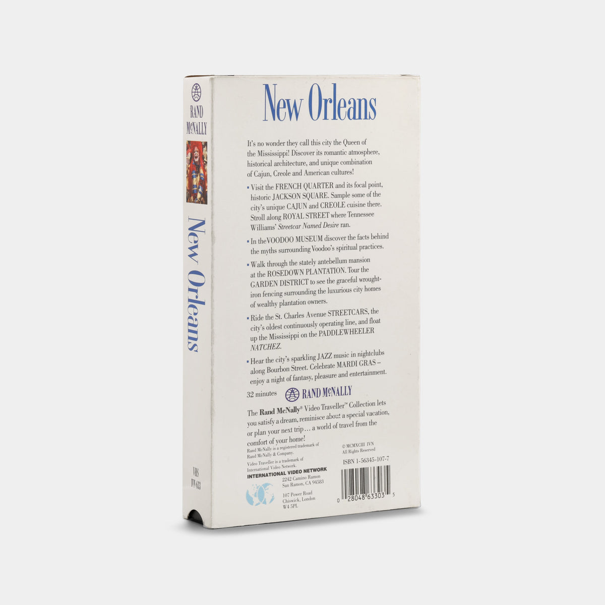 New Orleans VHS Tape