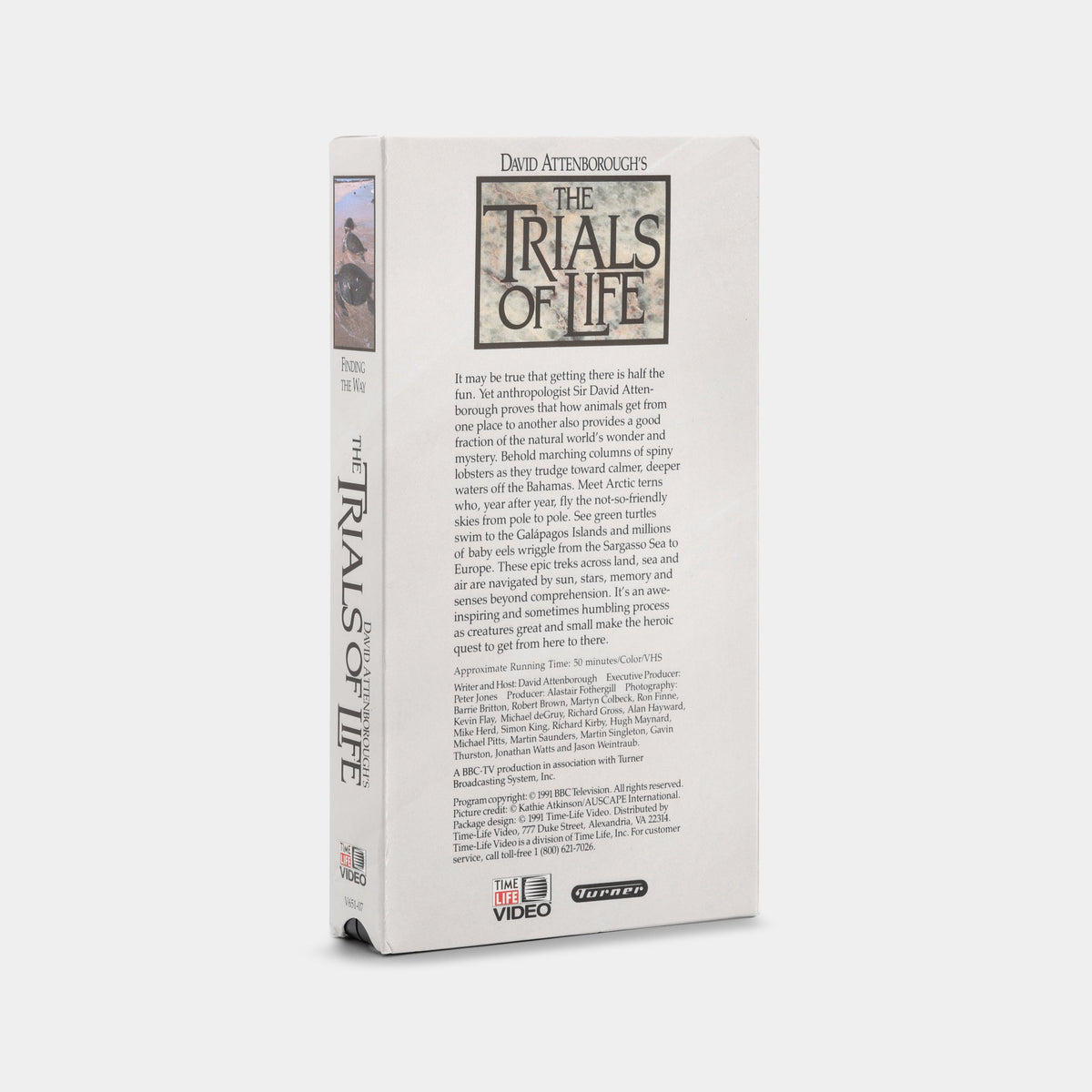 David Attenborough's The Trials of Life: Finding the Way VHS Tape