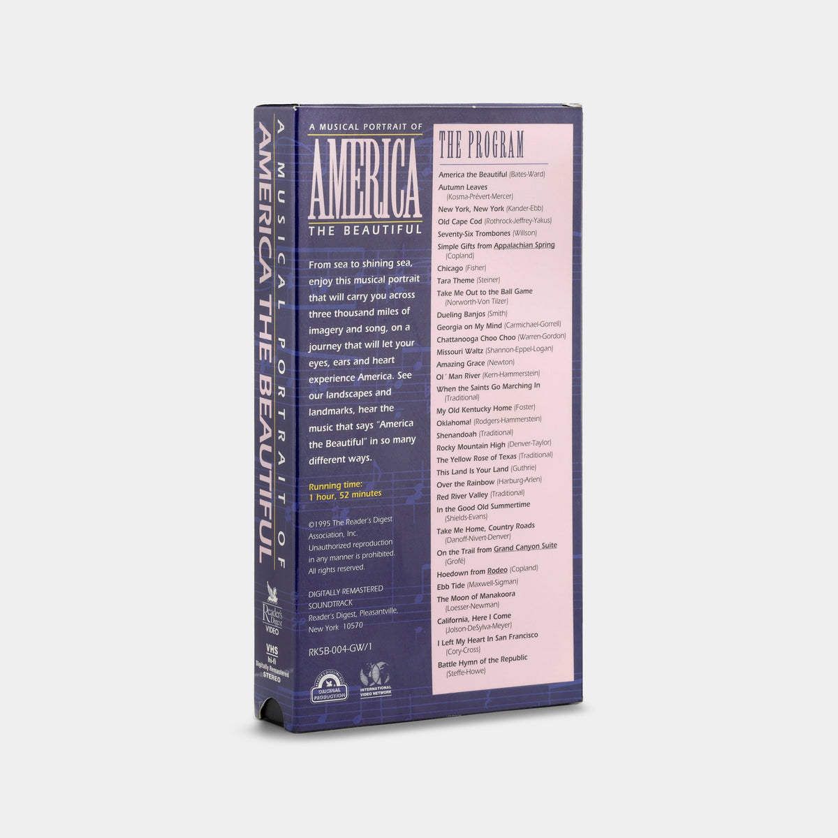 A Musical Portrait of America: The Beautiful VHS Tape