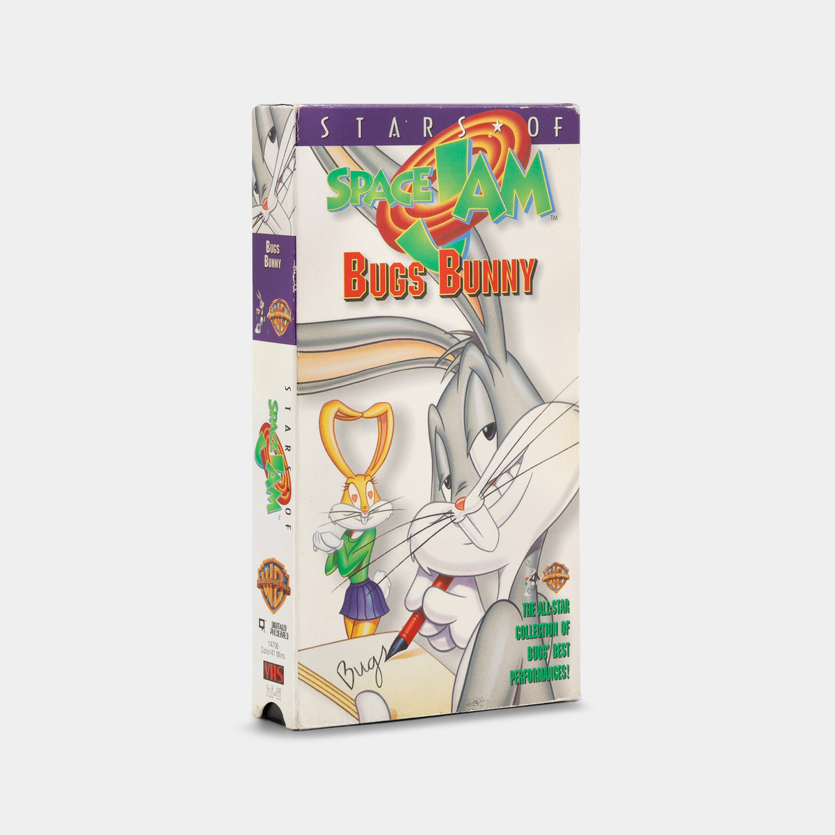 Stars of Space Jam: Bugs Bunny VHS Tape
