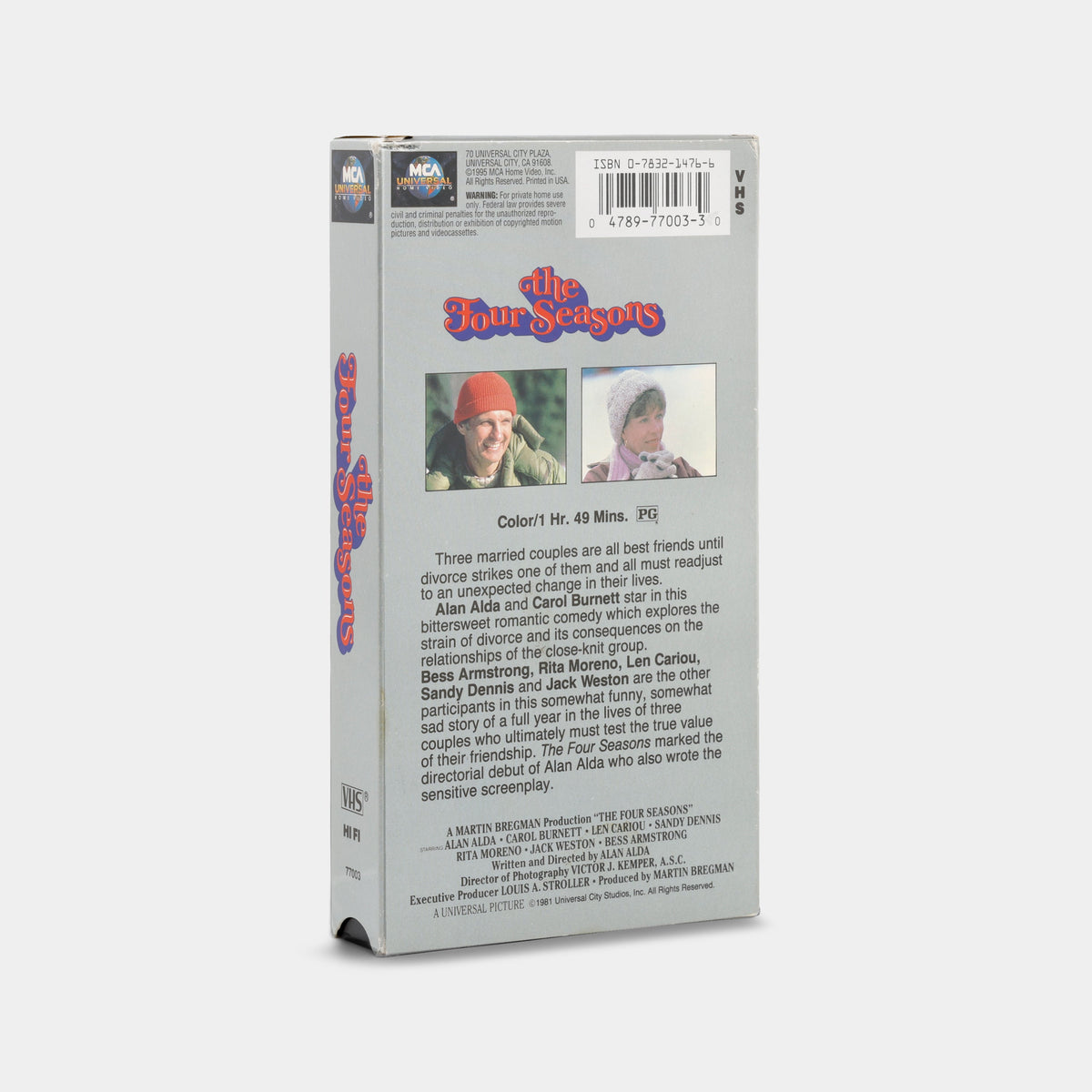 The Four Seasons VHS Tape