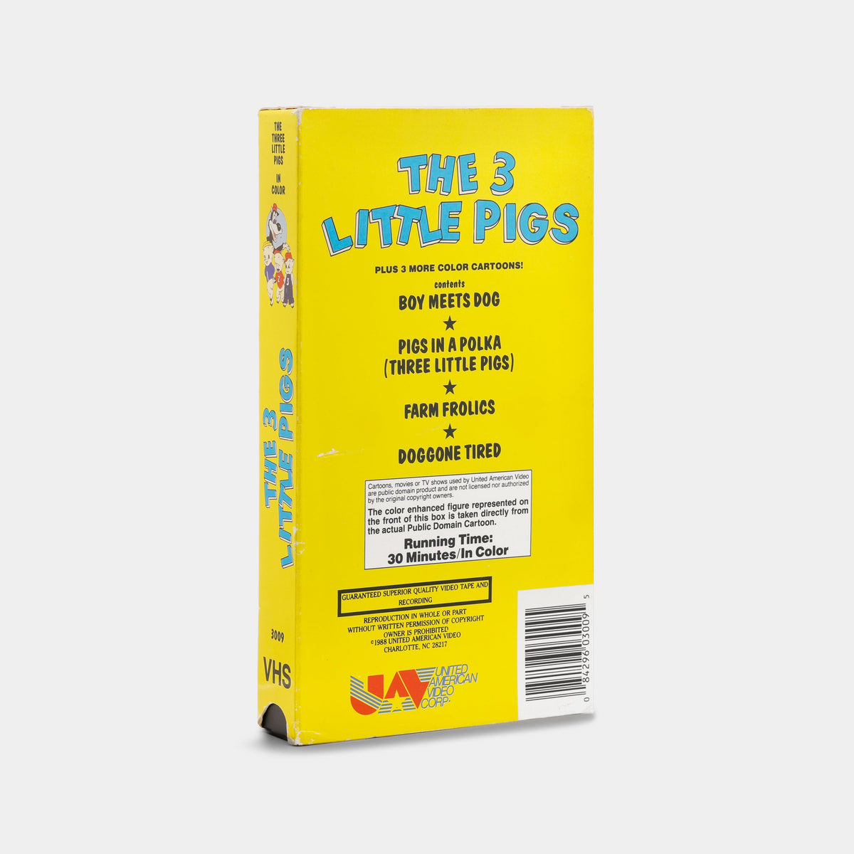 The Three Little Pigs VHS Tape