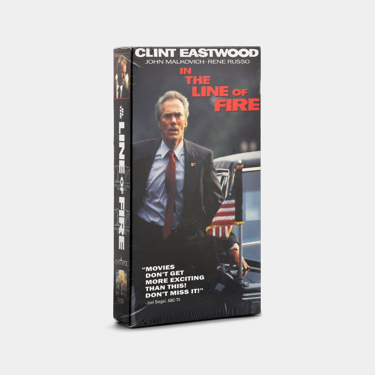 In the Line of Fire (Sealed) VHS Tape
