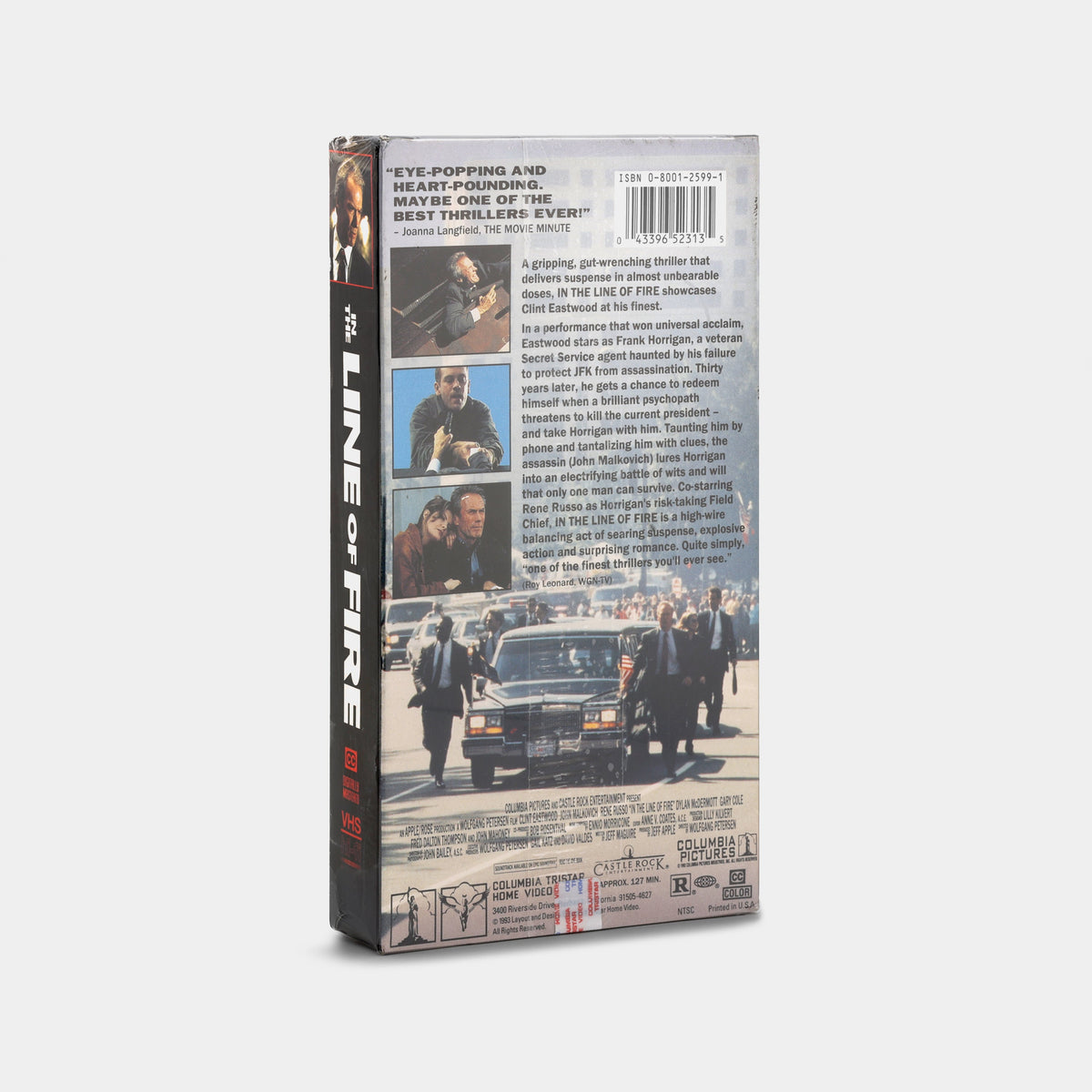 In the Line of Fire (Sealed) VHS Tape