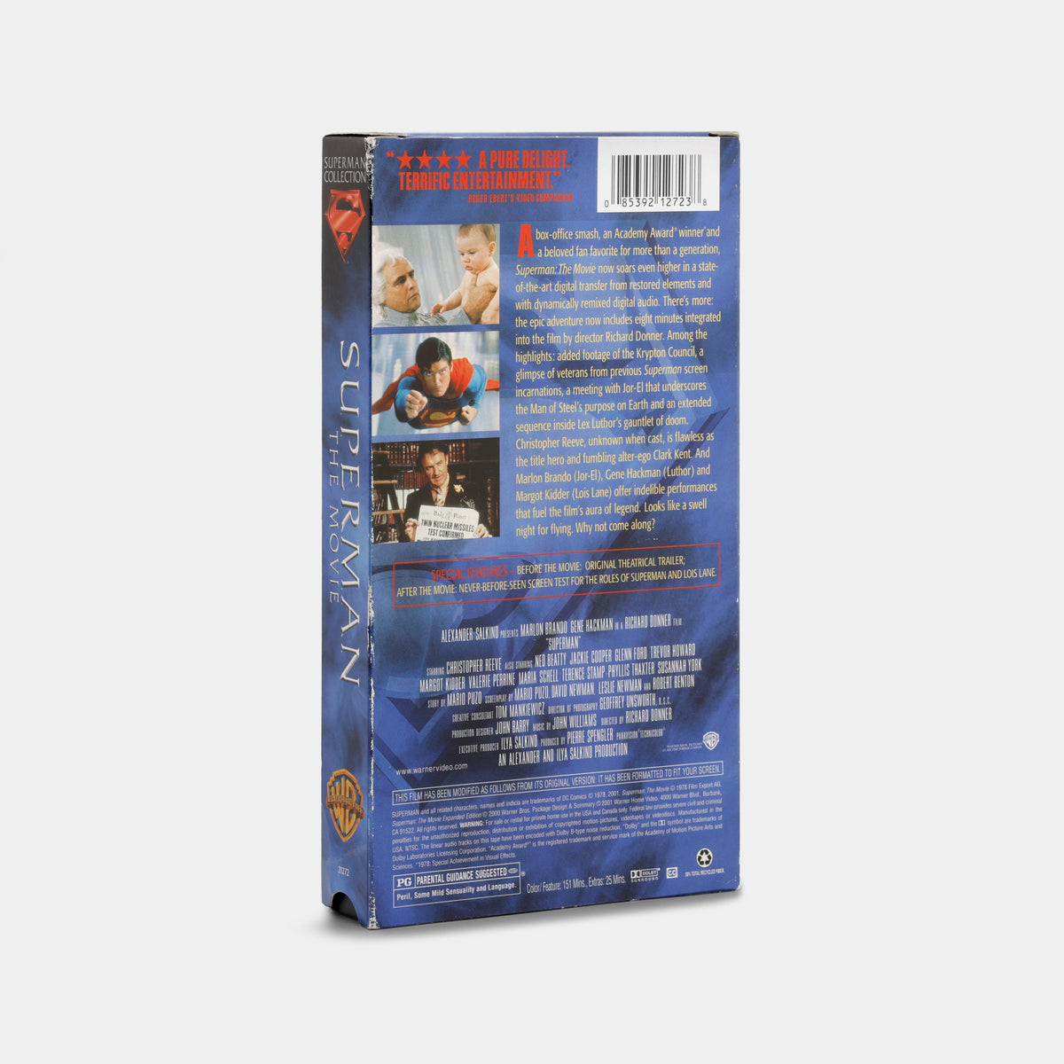 Superman VHS Tape