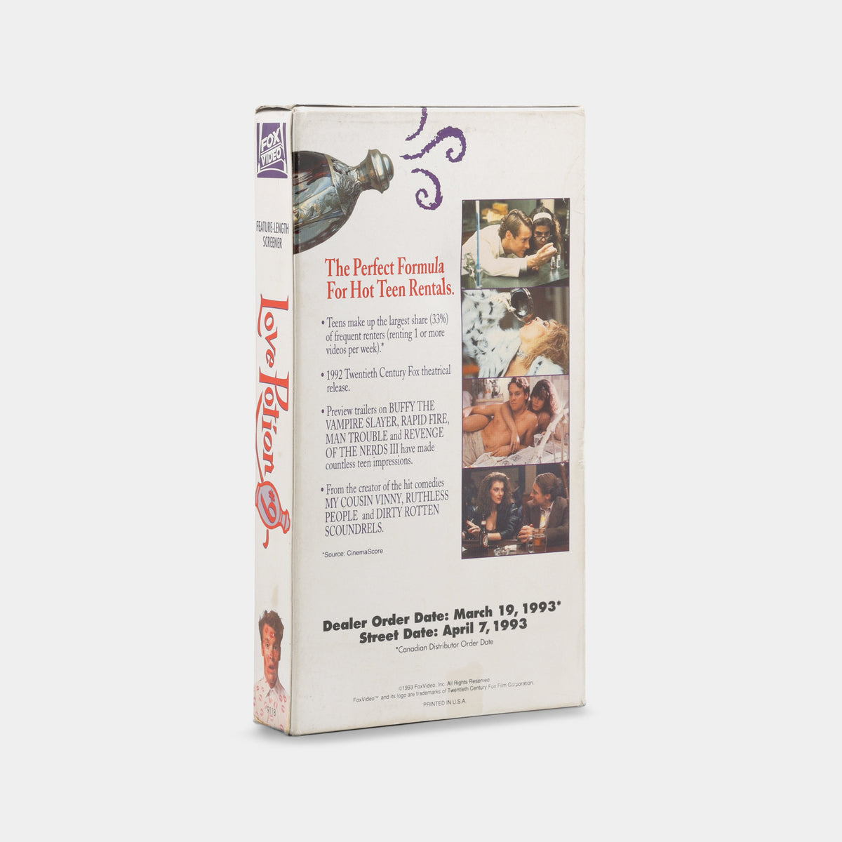 Love Potion No. 9 VHS Tape