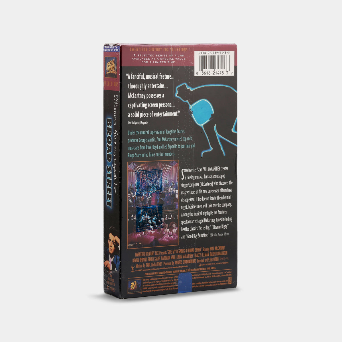 Paul McCartney: Give My Regards to Broad Street (Sealed) VHS Tape