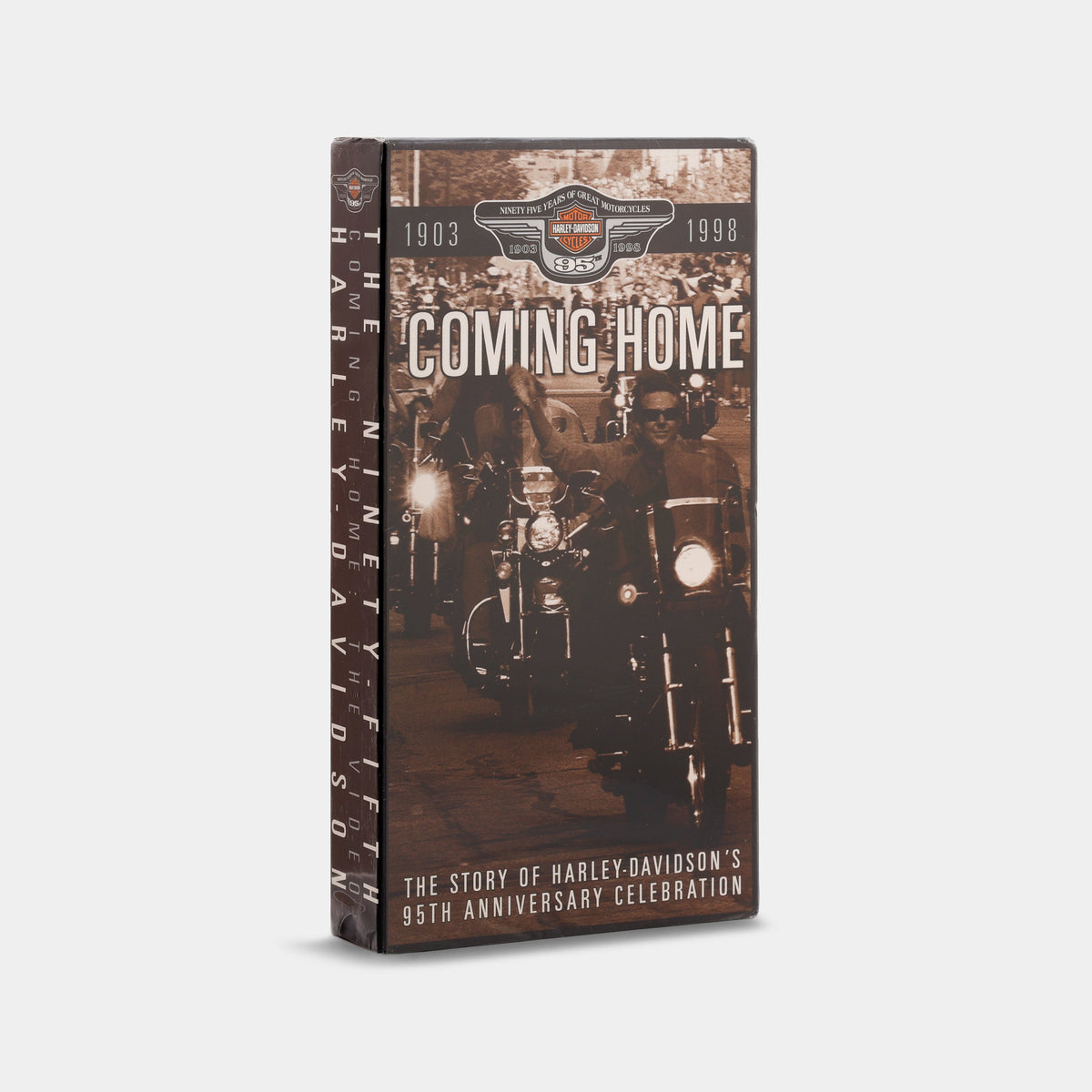 Coming Home: The Story of Harley-Davidson's 95th Anniversary Celebration (Sealed) VHS Tape