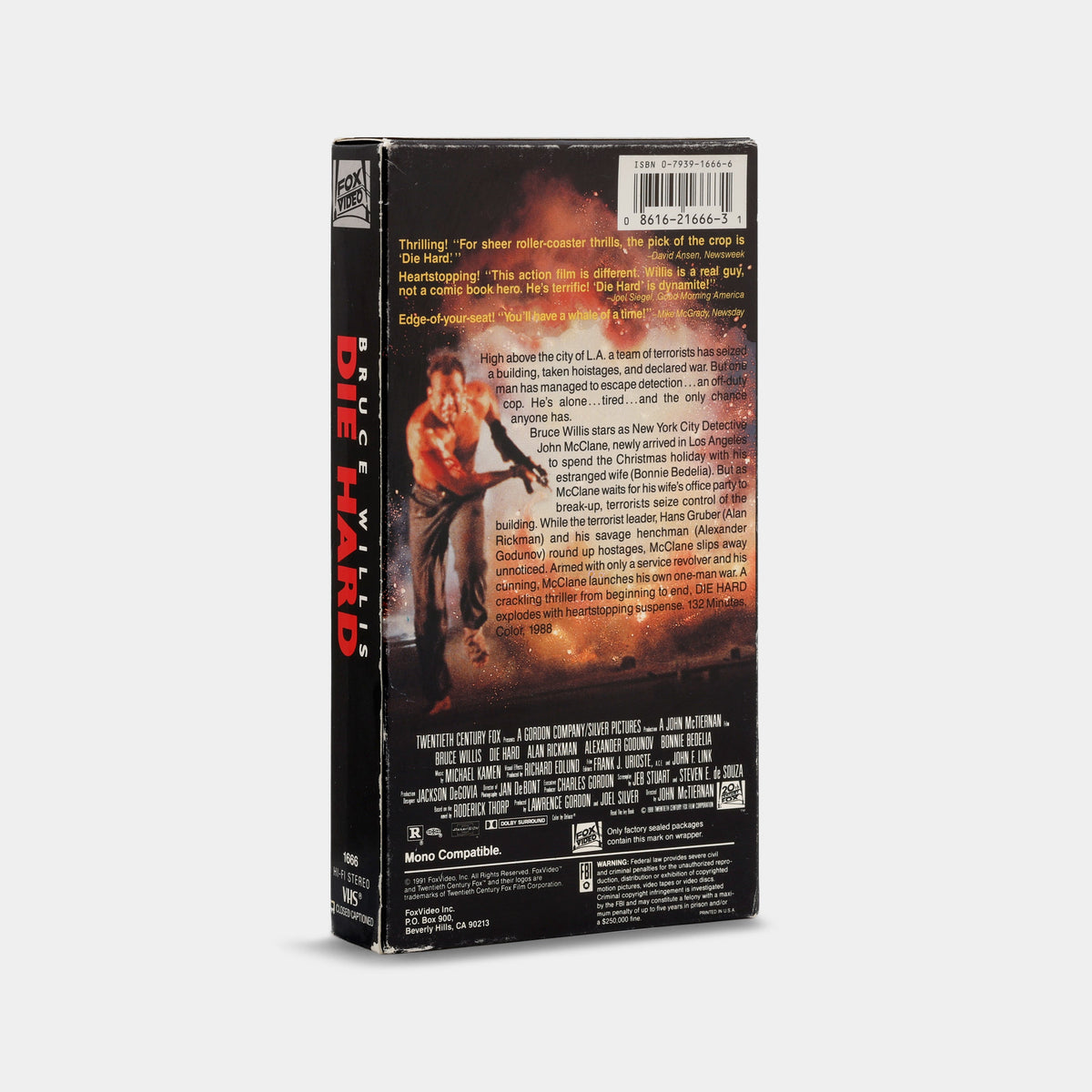 Die Hard VHS Tape