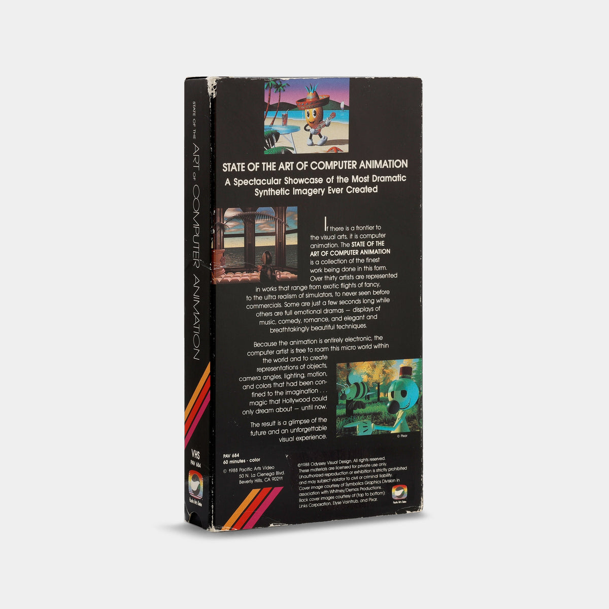 State of the Art of Computer Animation VHS Tape