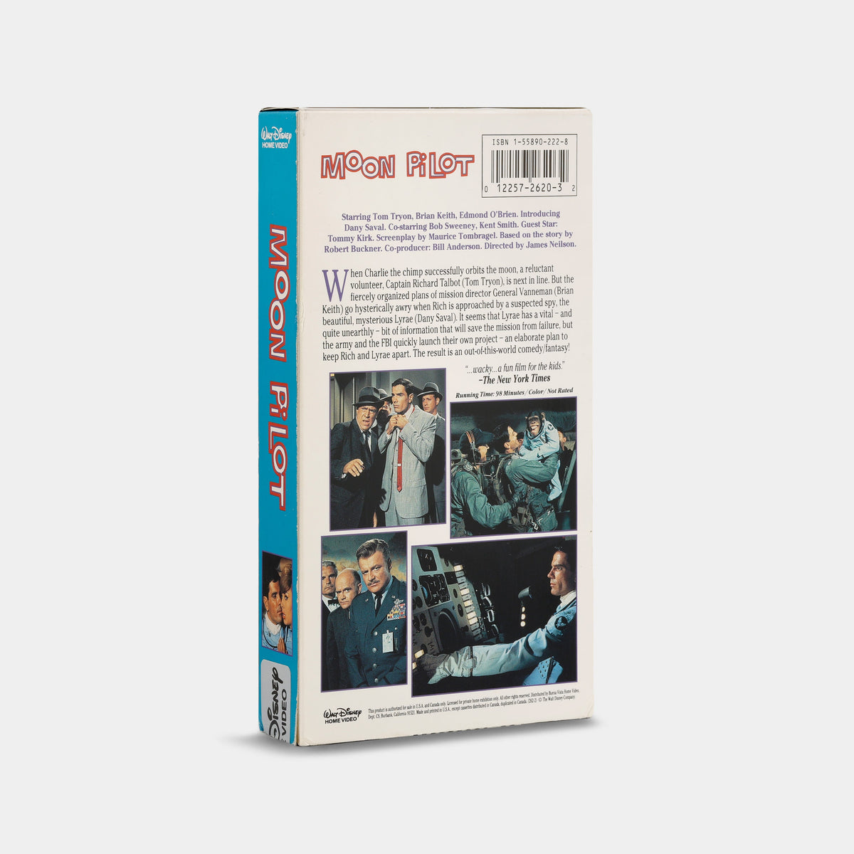 Walt Disney Presents: Moon Pilot VHS Tape