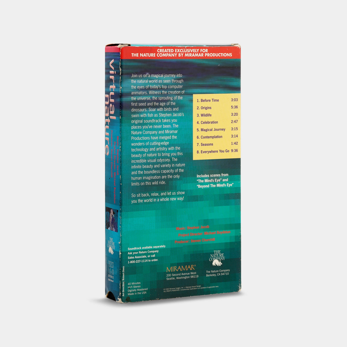 Virtual Nature VHS Tape