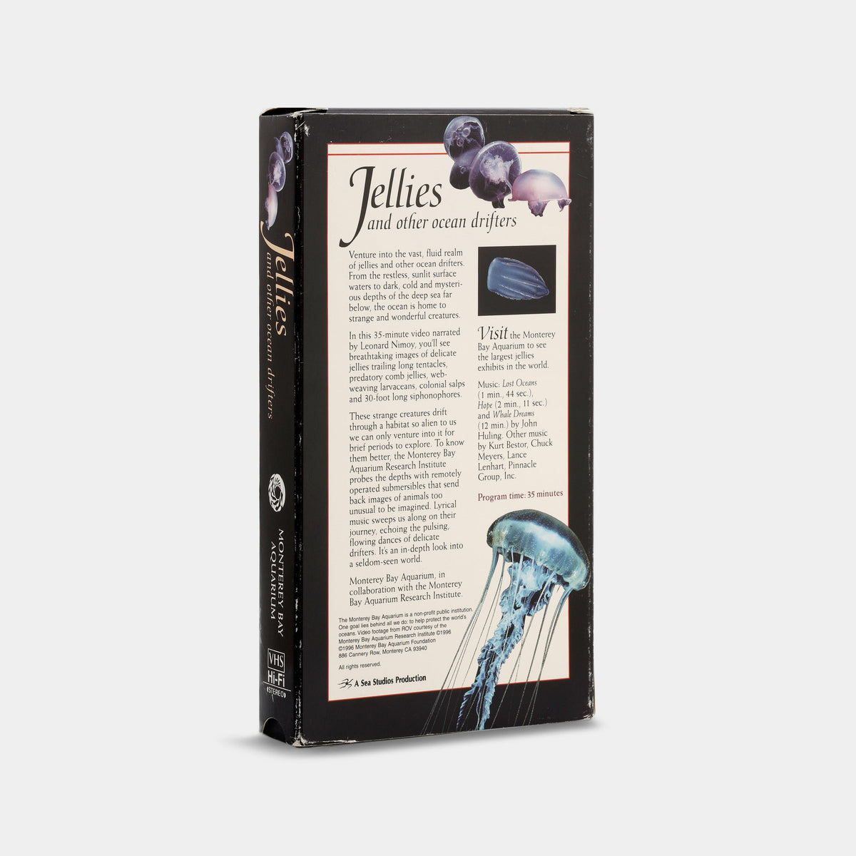 Jellies and Other Ocean Drifters VHS Tape