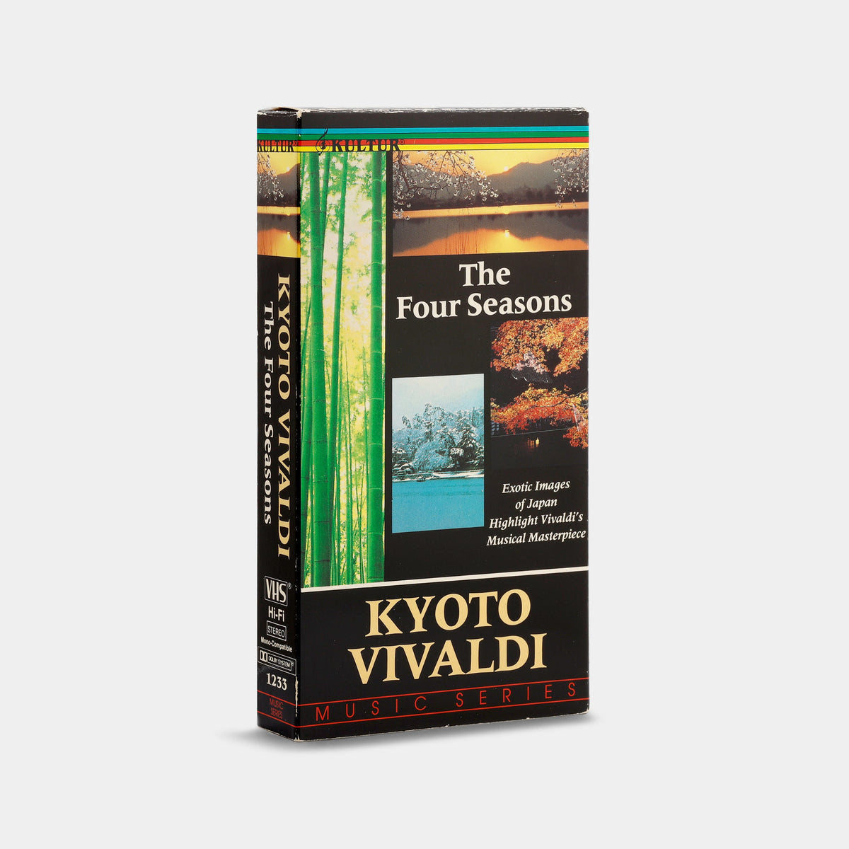 The Four Seasons: Kyoto Vivaldi Music Series VHS Tape