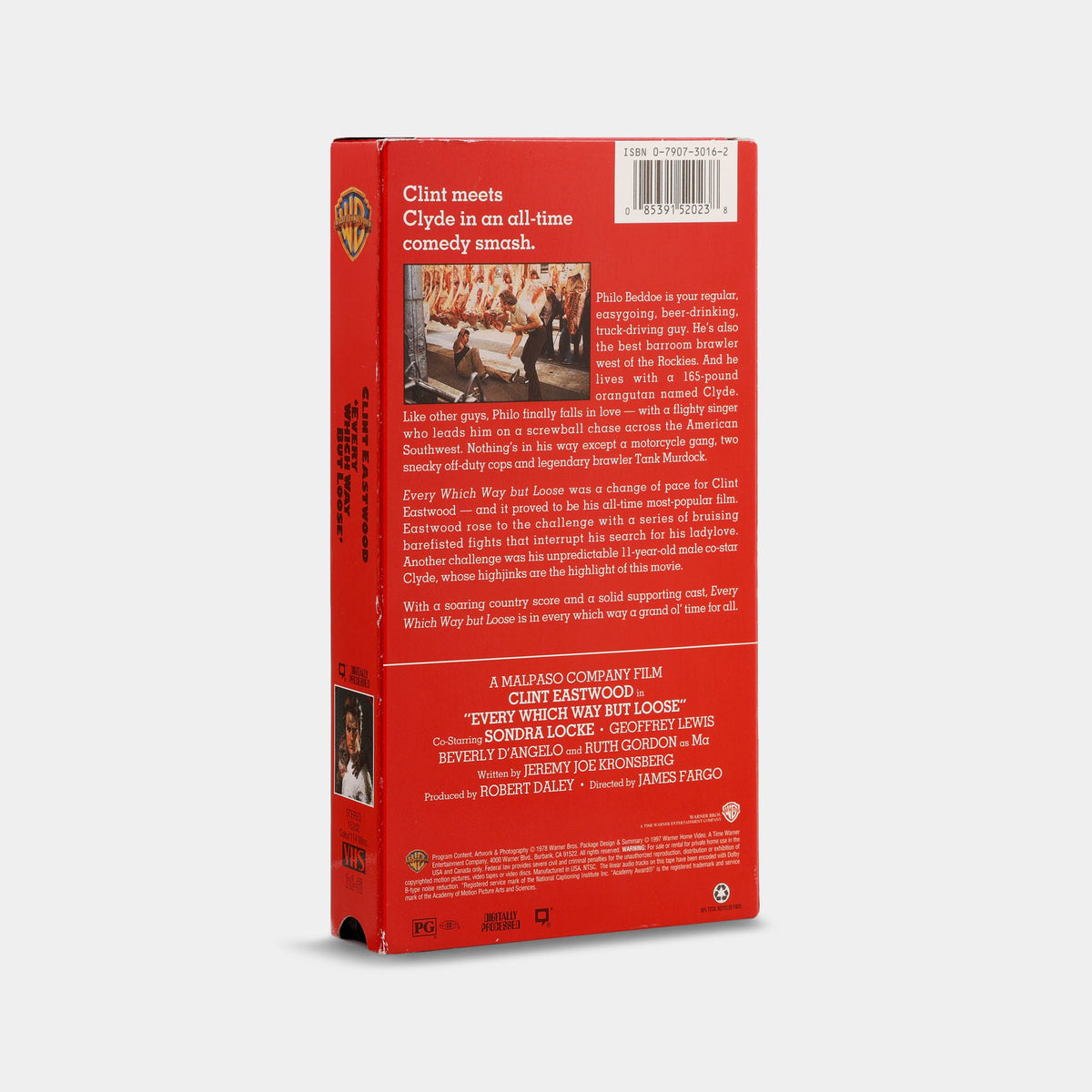 Every Which Way but Loose VHS Tape