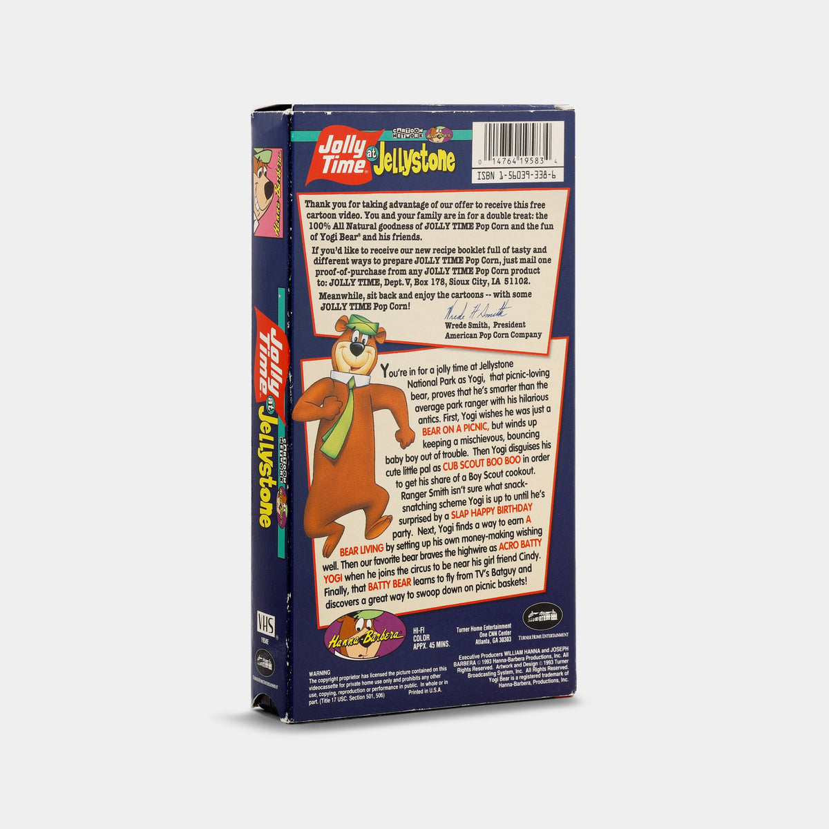 Jolly Time at Jellystone VHS Tape