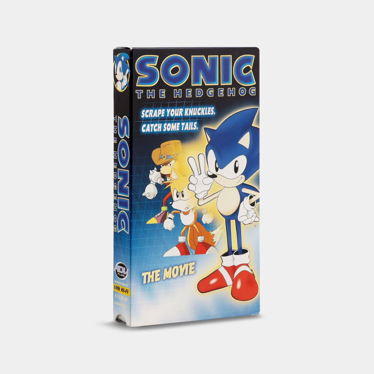 Sonic the Hedgehog: The Movie VHS Tape