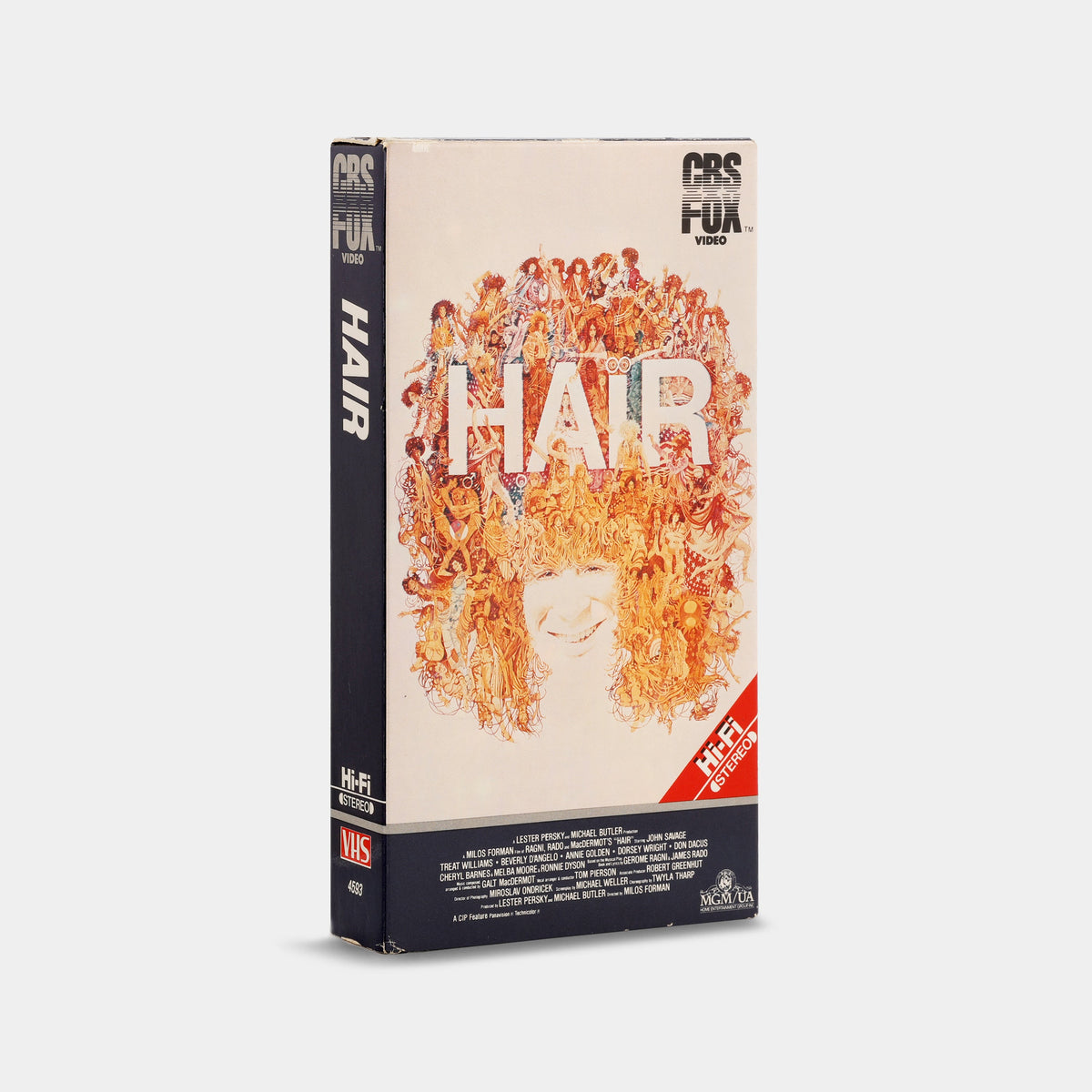Hair (CBS/Fox Video) VHS Tape