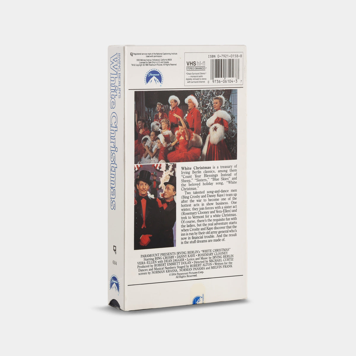 Irving Berlin's White Christmas (Sealed) VHS Tape