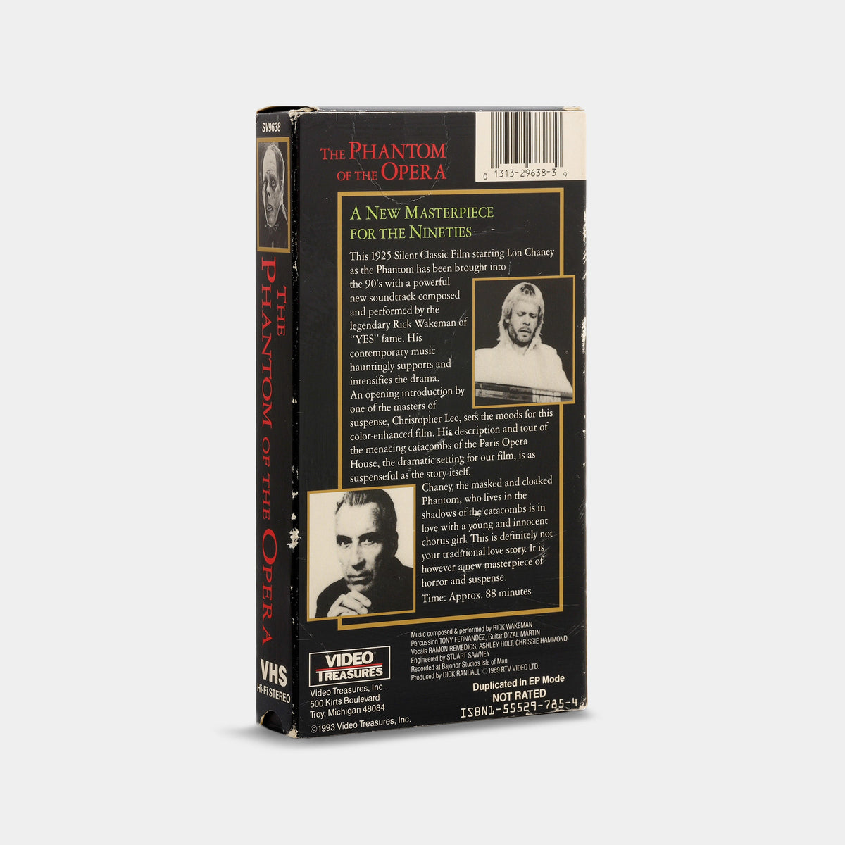 The Phantom of the Opera VHS Tape