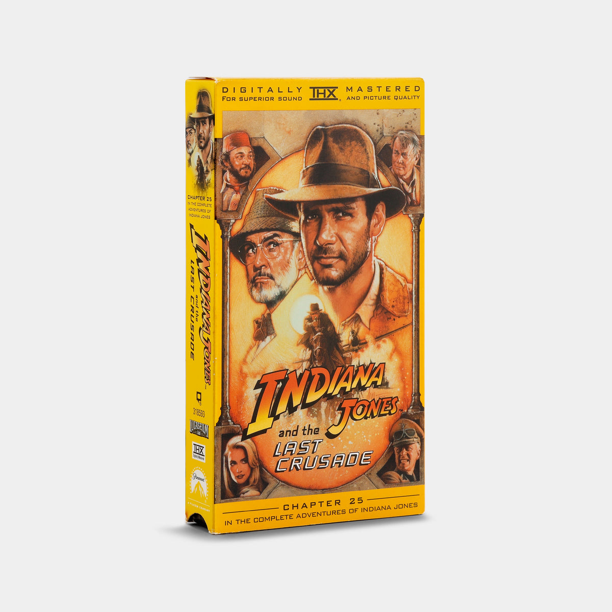 Indiana Jones and the Last Crusade VHS Tape