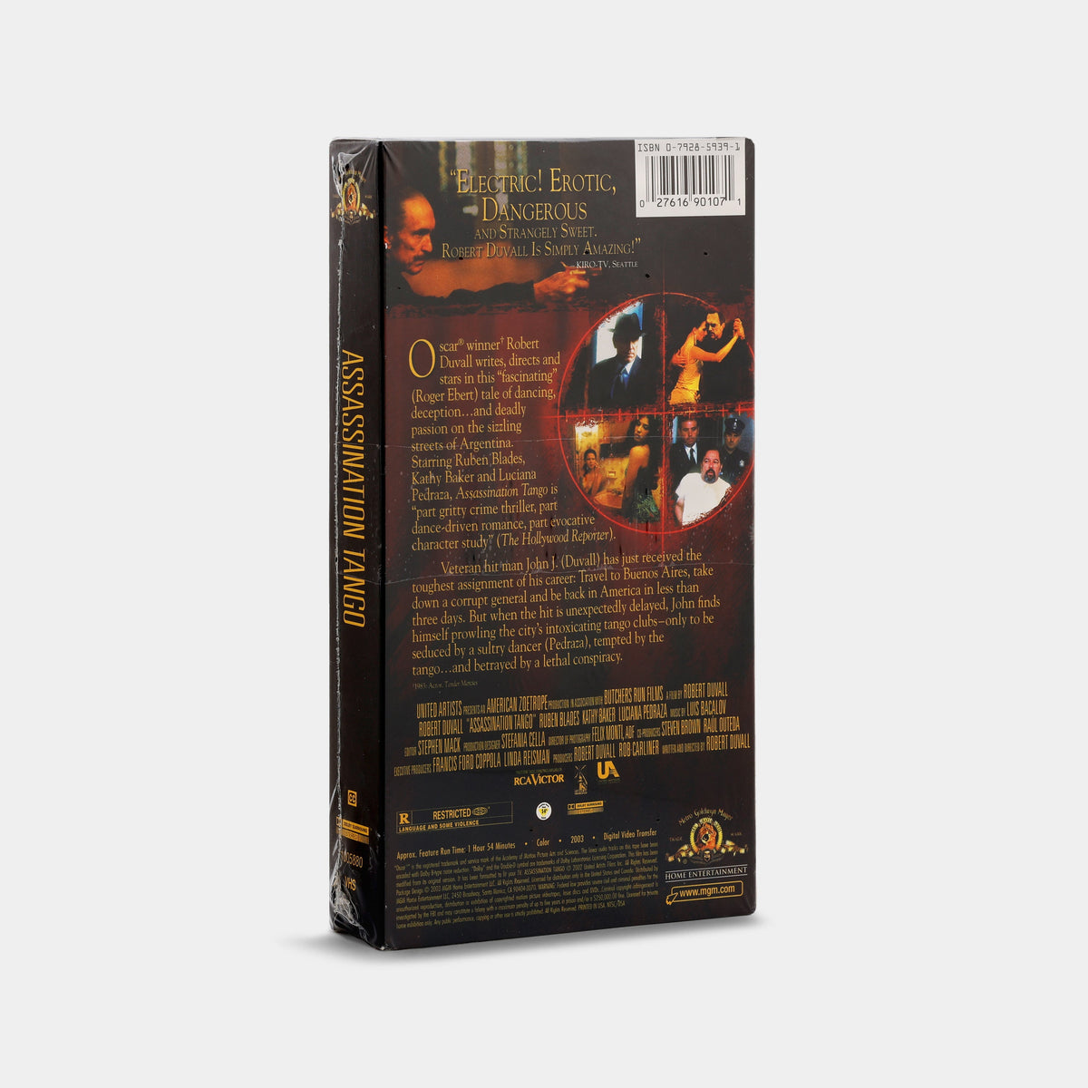 Assassination Tango (Sealed) VHS Tape