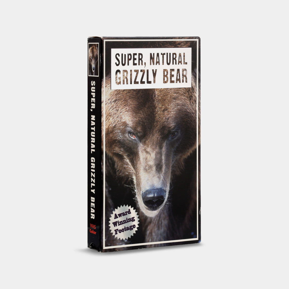 Super, Natural Grizzly Bear VHS Tape