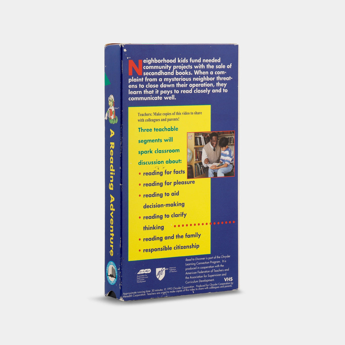 Read to Discover: A Reading Adventure VHS Tape