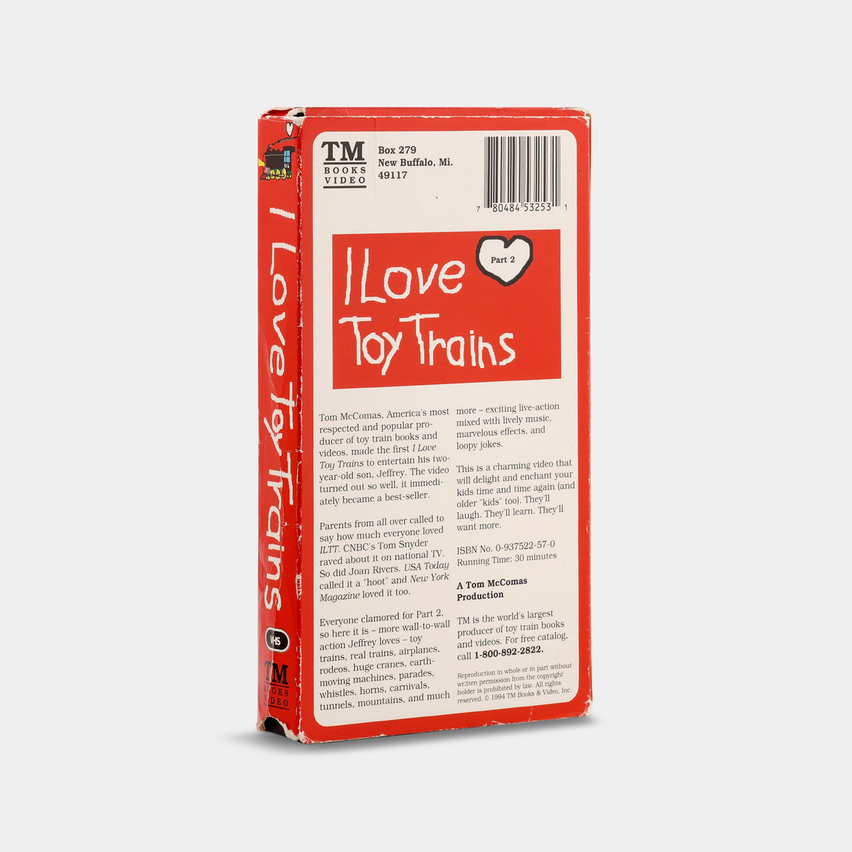 I Love Toy Trains: Part 2 VHS Tape