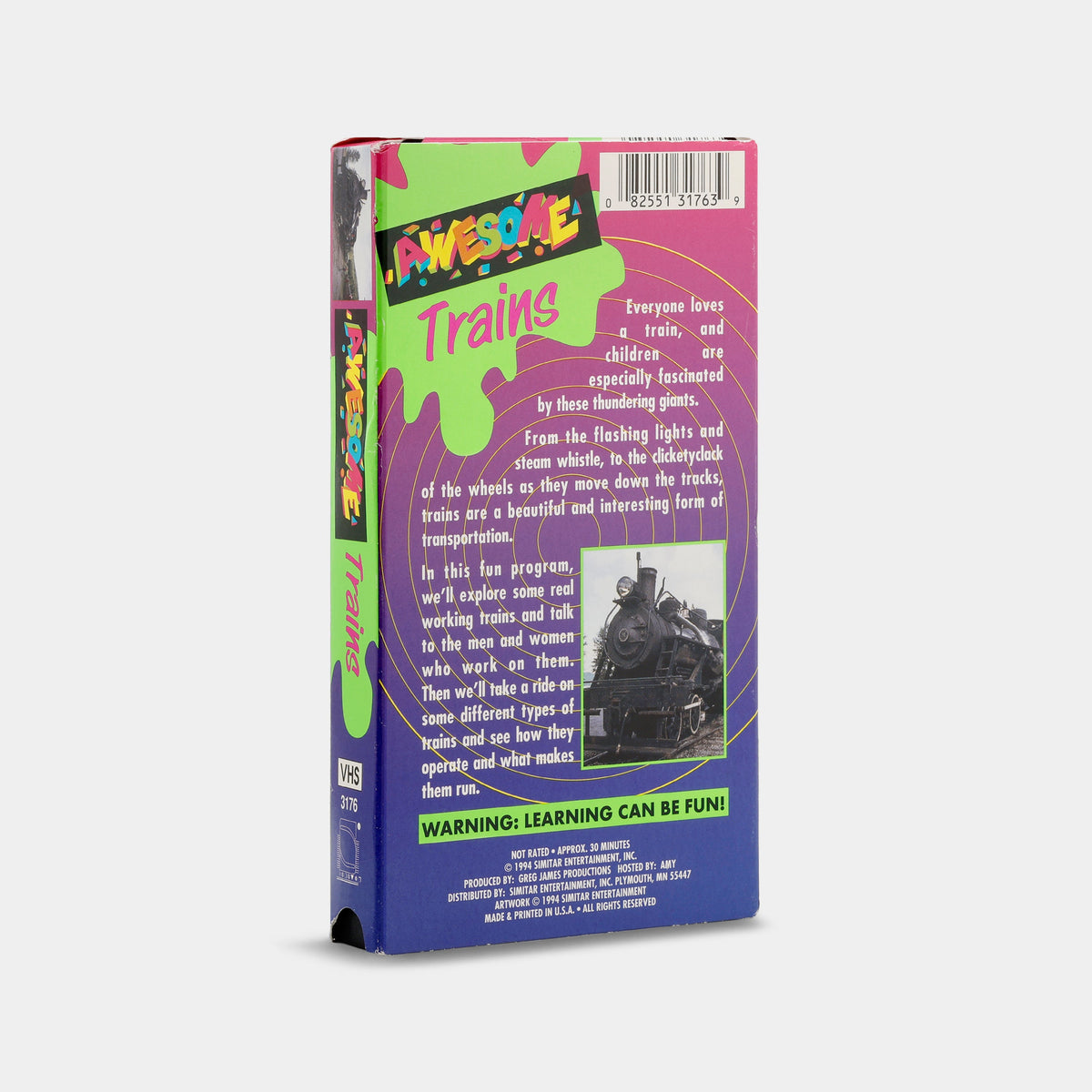 Awesome! Trains VHS Tape