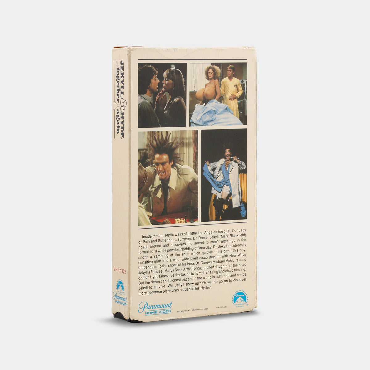 Jekyll and Hyde... Together Again VHS Tape