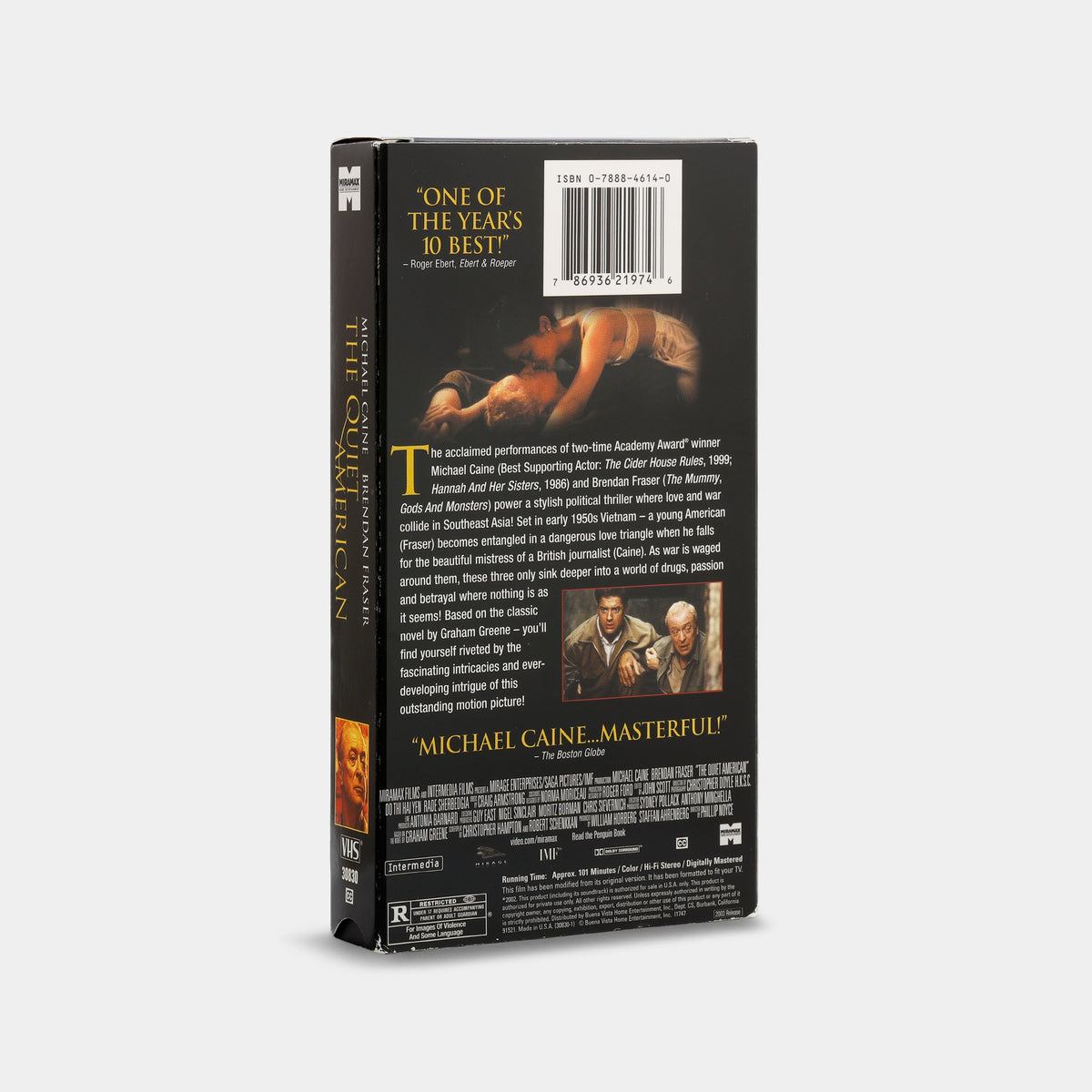 The Quiet American VHS Tape