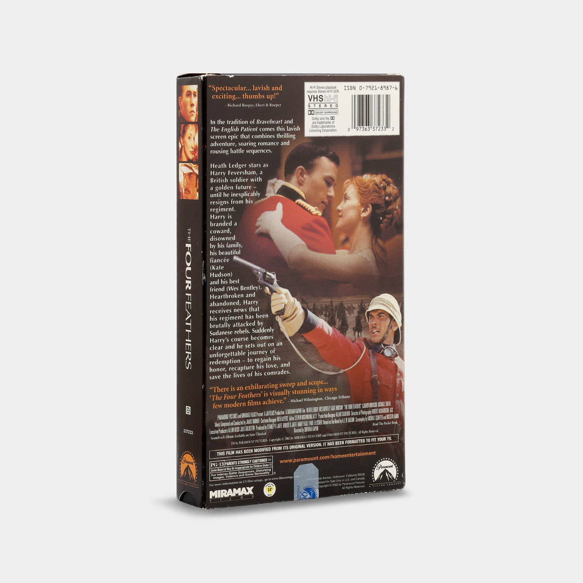 The Four Feathers VHS Tape