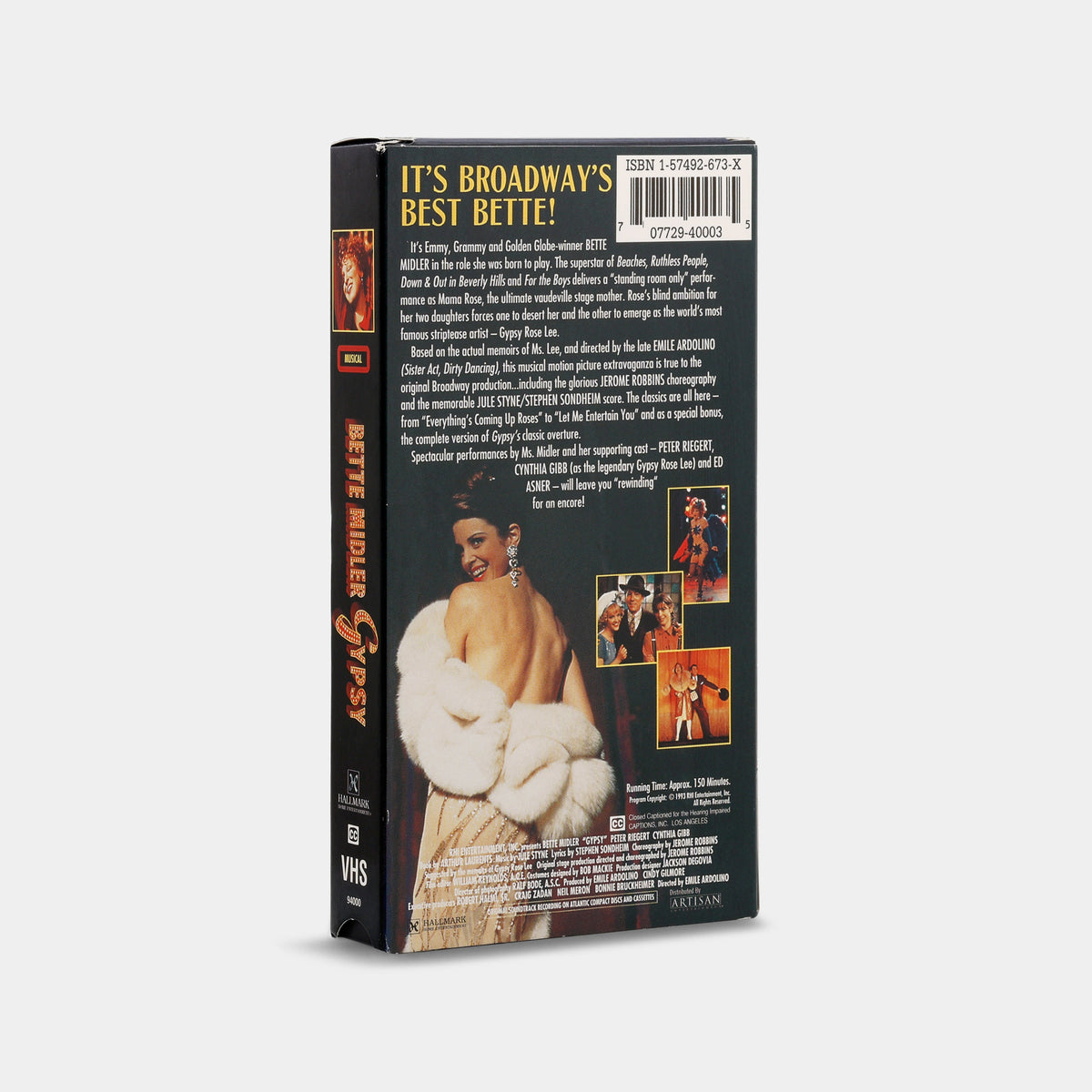 Gypsy VHS Tape