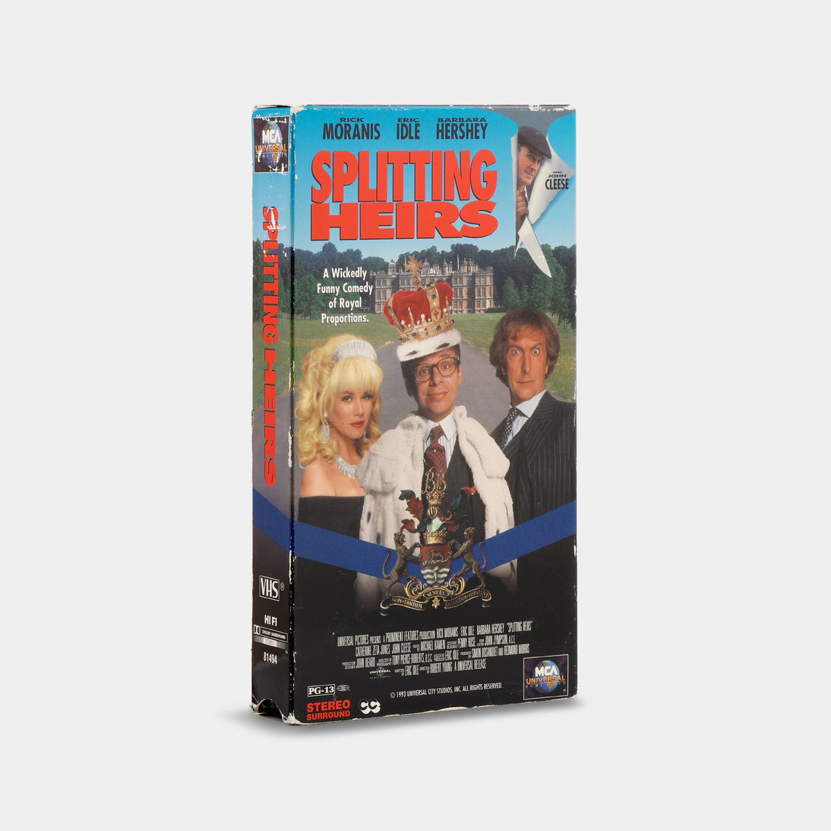 Splitting Heirs VHS Tape