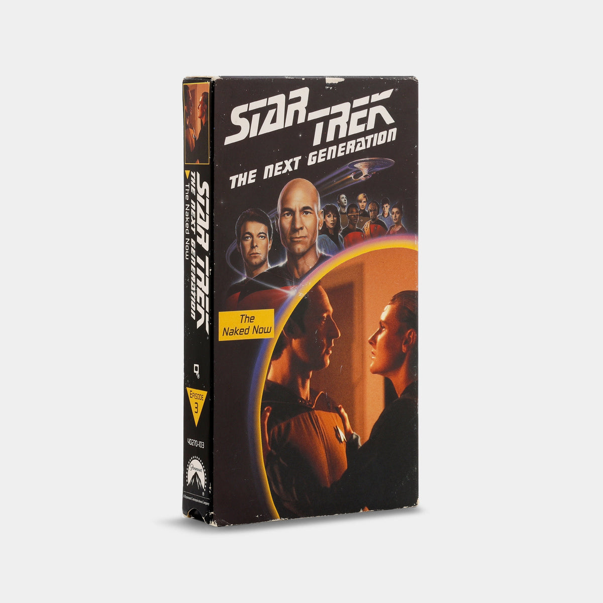 Star Trek: The Next Generation – The Naked Now VHS Tape