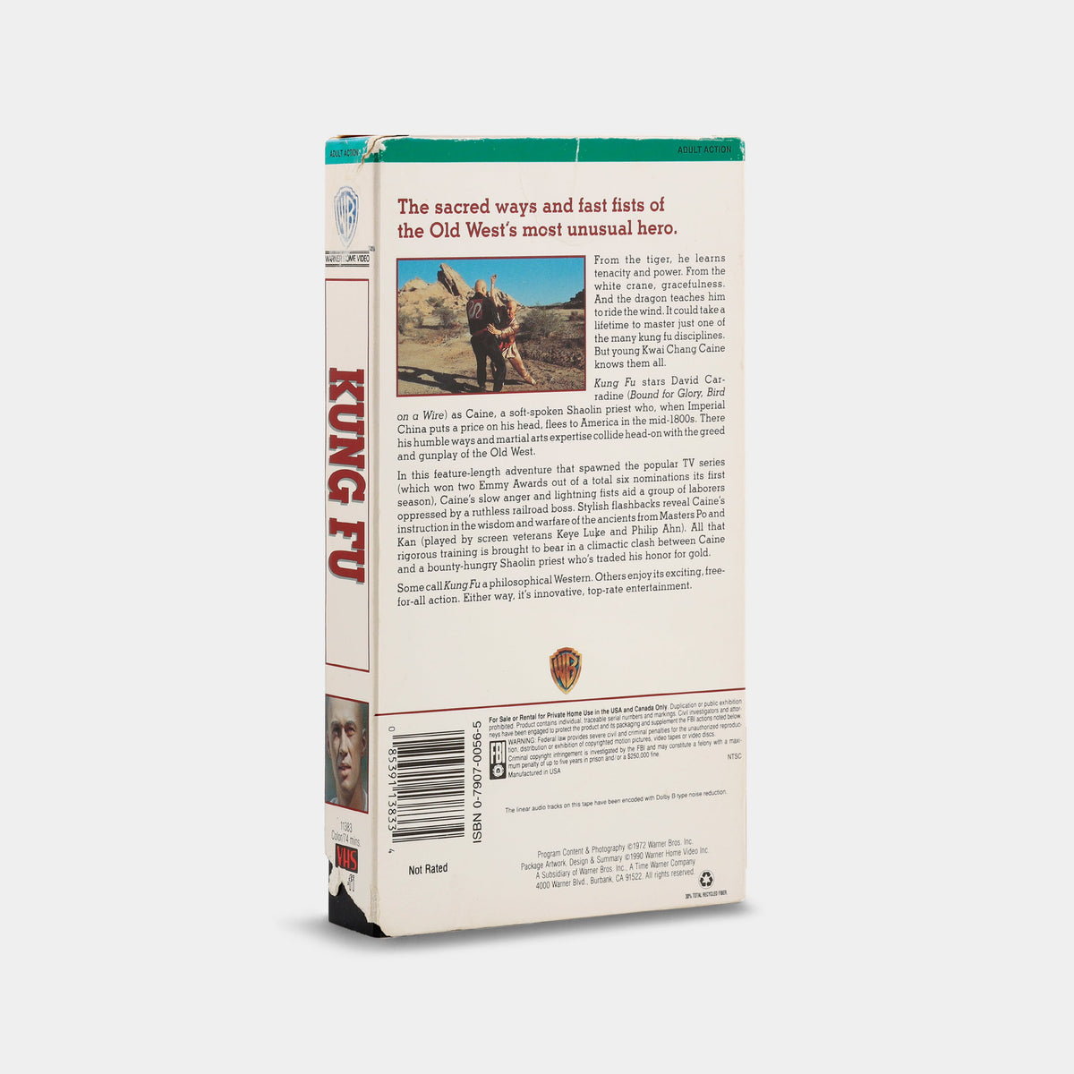 Kung Fu VHS Tape